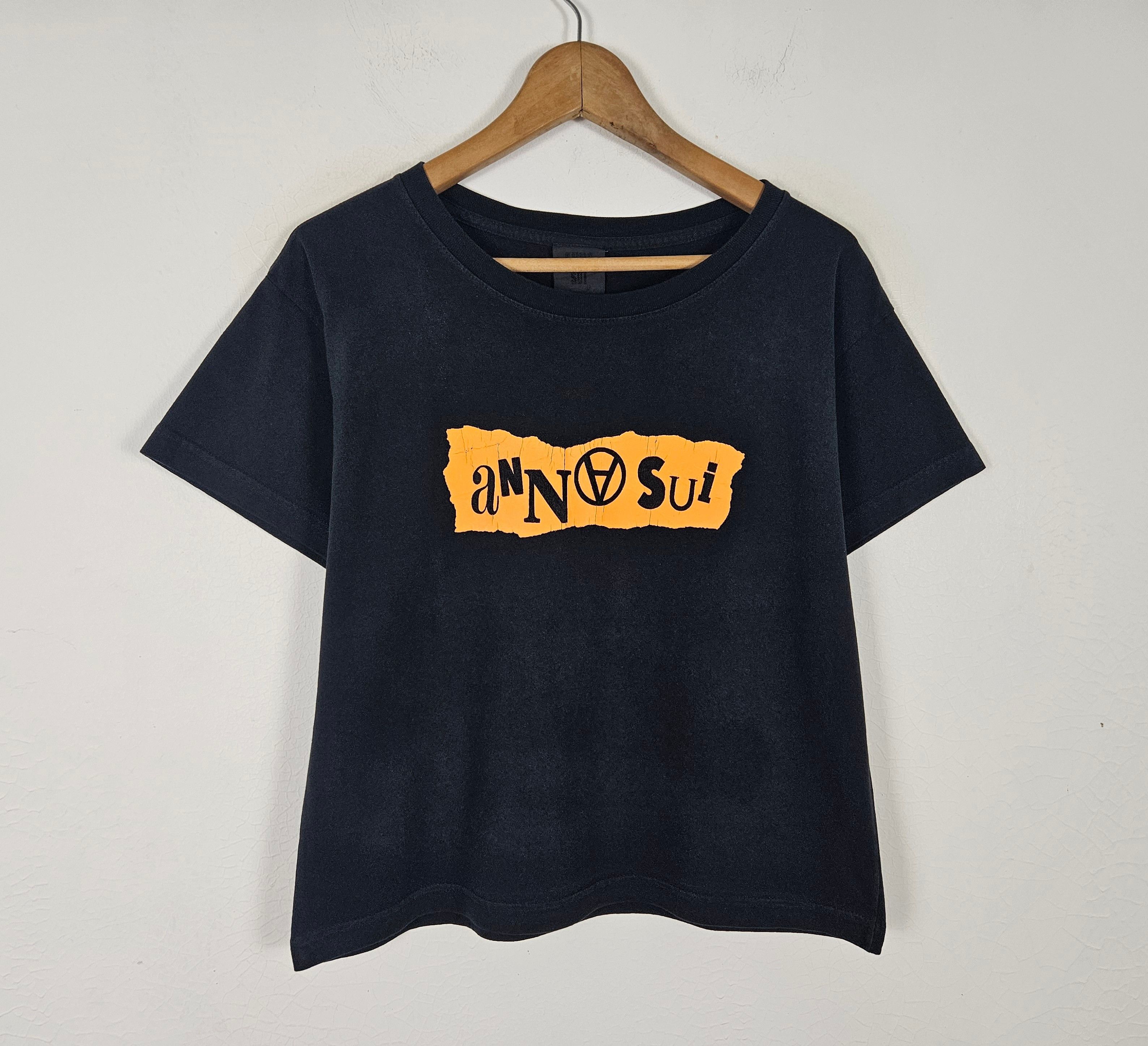 Anna Sui × Vintage Vintage 90s Anna Sui Anarchy logo shirt Size M / US 6-8 / IT 42-44 - 2 Thumbnail