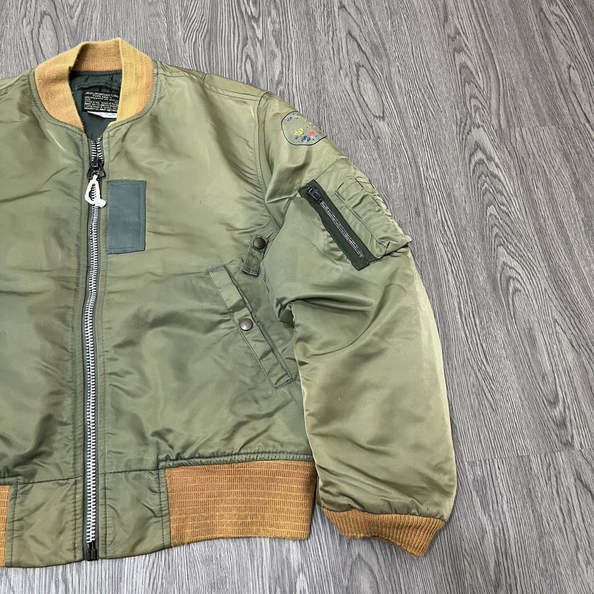 I. Spiewak And Sons Sunfaded Ma-1 Fly Jacket Reversible ifsixwasnine Lgb Size US M / EU 48-50 / 2 - 3 Thumbnail