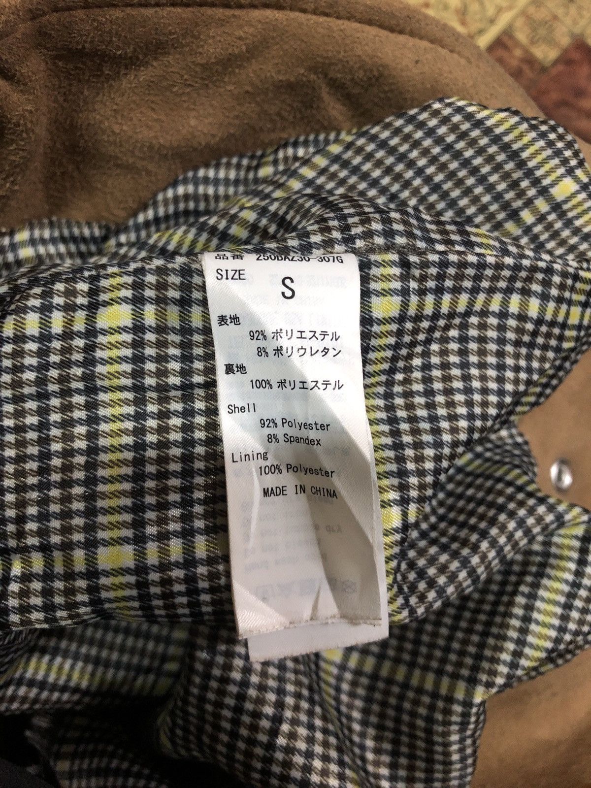 If Six Was Nine × Japanese Brand × MOUSSY Azul by Moussy cropped Mole skin Biker punk jacket Size S / US 4 / IT 40 - 4 Thumbnail