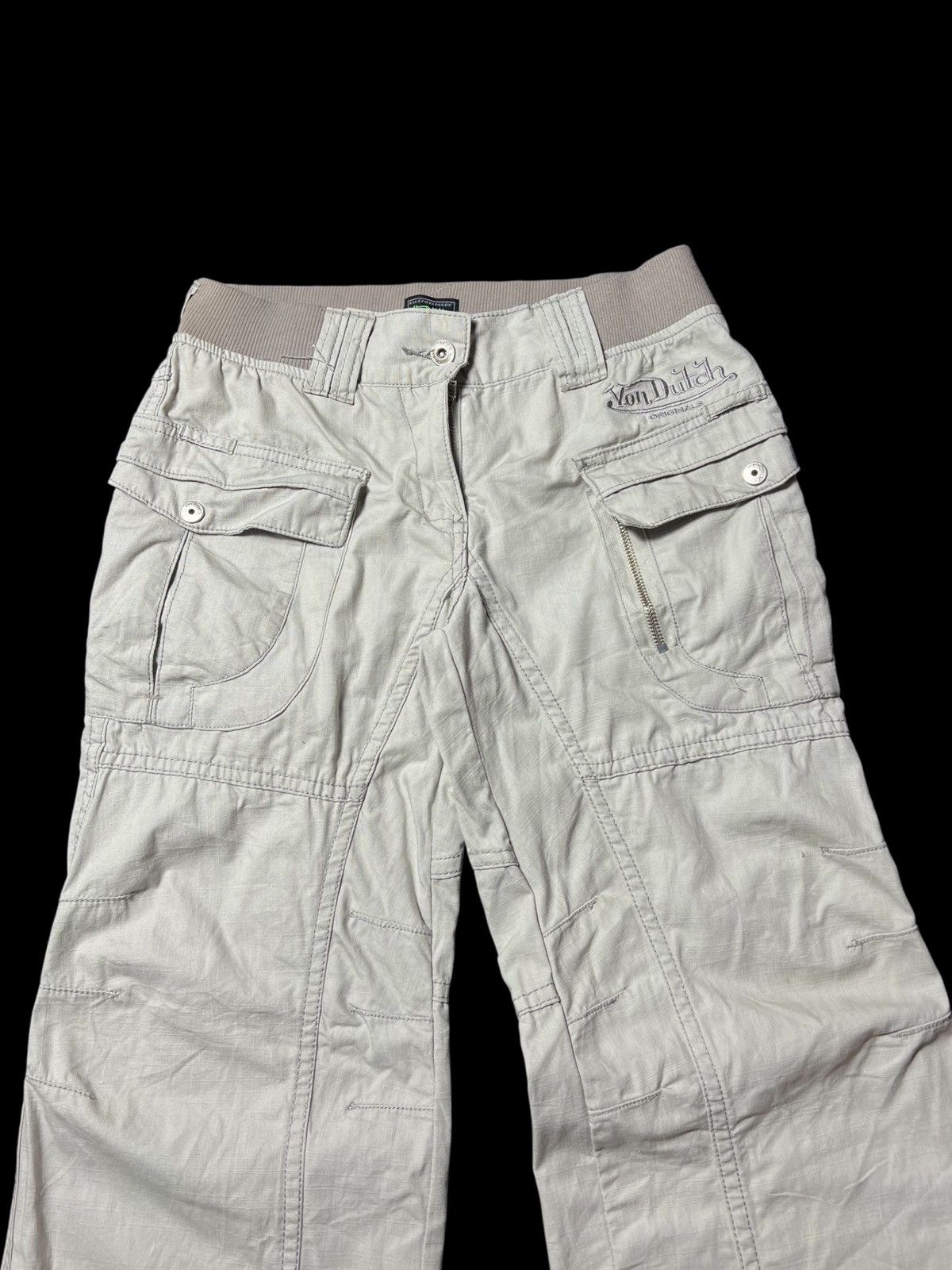 Vintage Vintage Rare Vondutch GOA Ifsixwas Cargo Style Baggy Pants Size US 28 / EU 44 - 3 Thumbnail