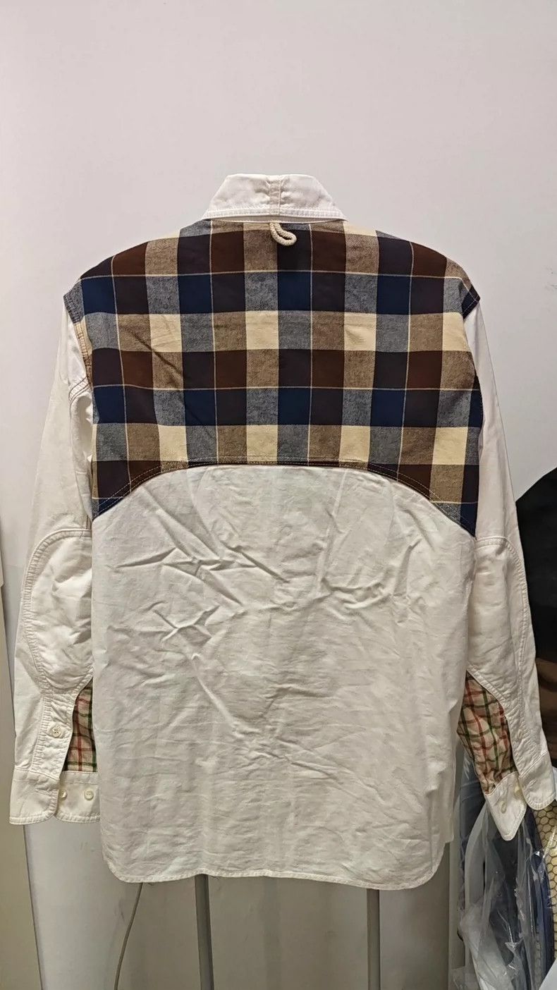 Junya Watanabe Junya Watanabe Stitched white shirt Size US M / EU 48-50 / 2 - 6 Thumbnail