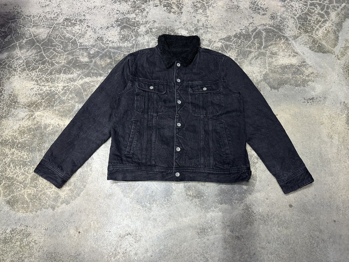 GU Crazy Rare GU Furr Denim Jacket Size US XL / EU 56 / 4 - 2 Thumbnail