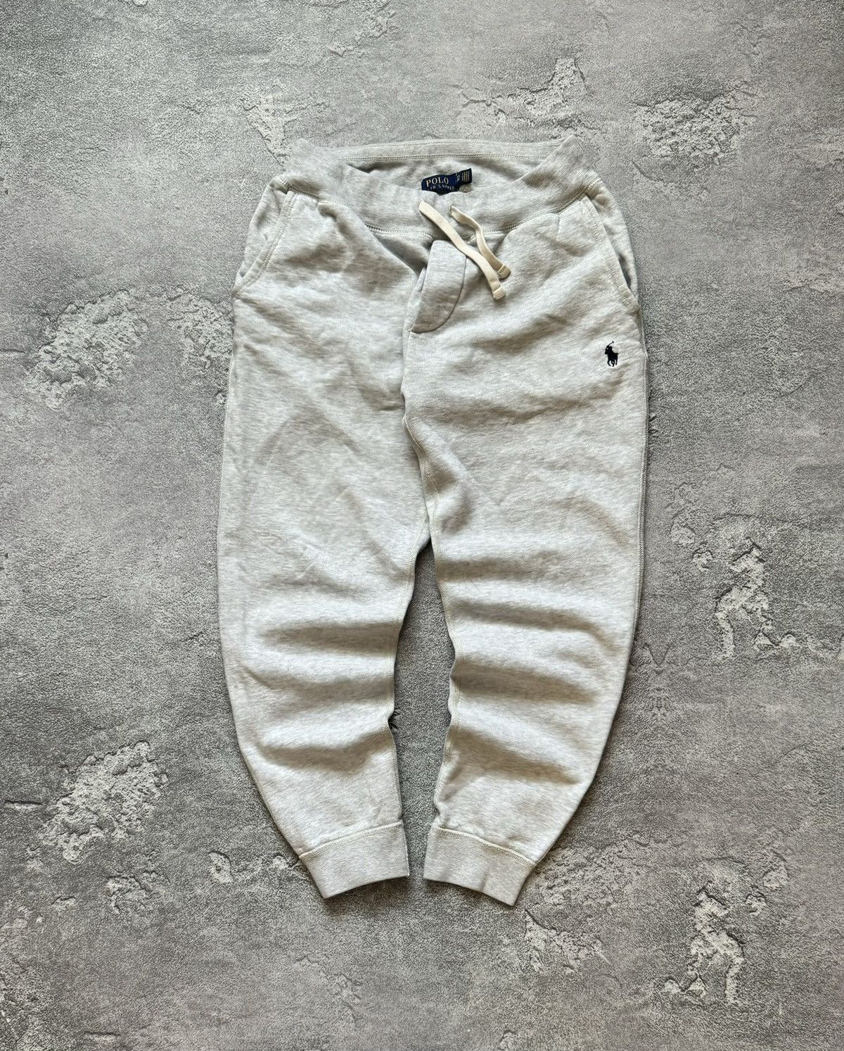 Polo Ralph Lauren × Vintage Polo Ralph Lauren XS gray jogger sweatpants trouser pant Size US 30 / EU 46 - 1 Thumbnail