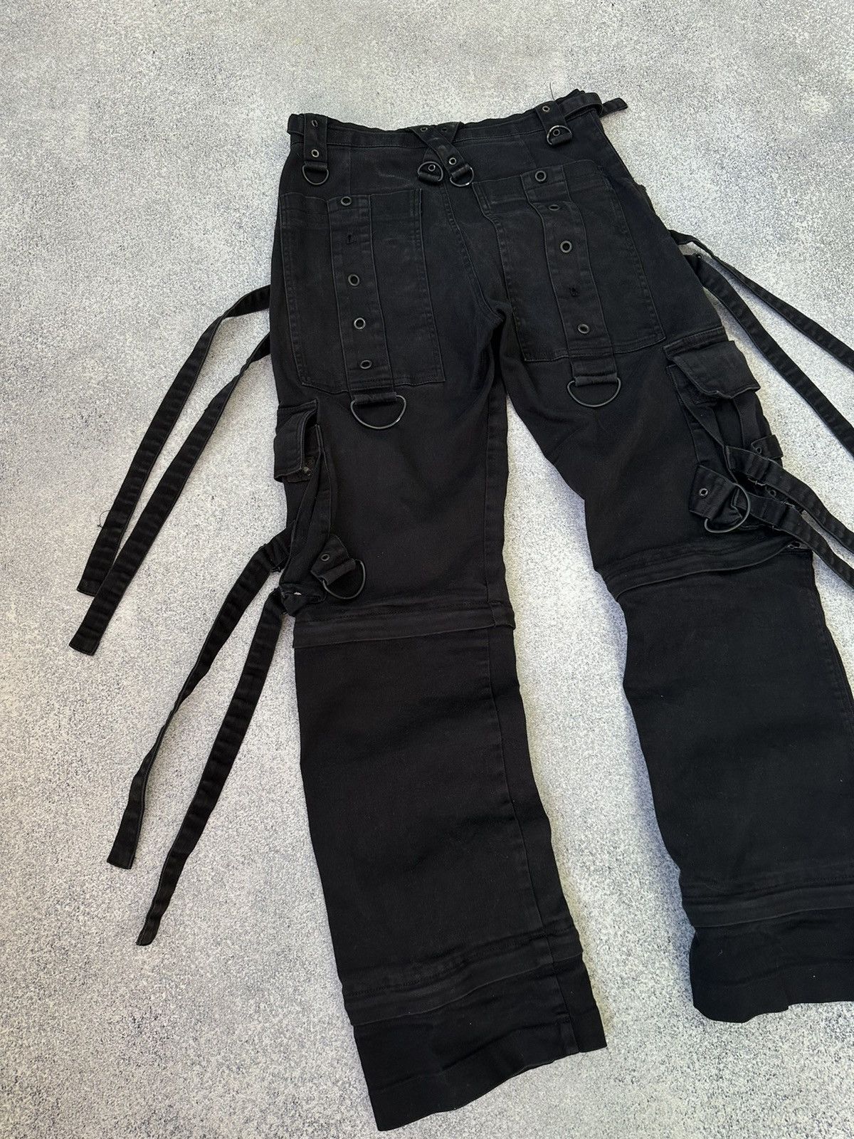 Vintage Vintage Gothicana by Emp Bondage Japanese Cargo Pants Size US 30 / EU 46 - 16 Thumbnail