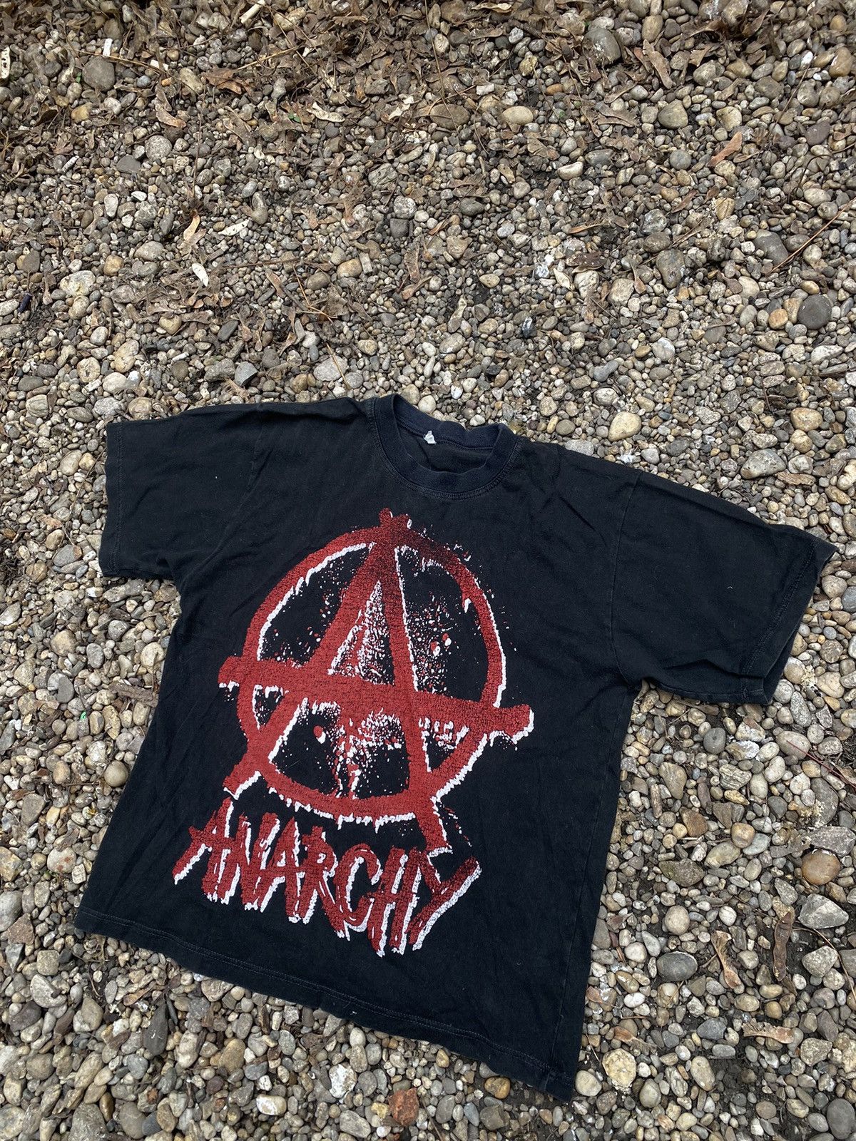 Vintage Vintage Anarchy Big Logo 90s Rare Tee Size US M / EU 48-50 / 2 - 3 Thumbnail