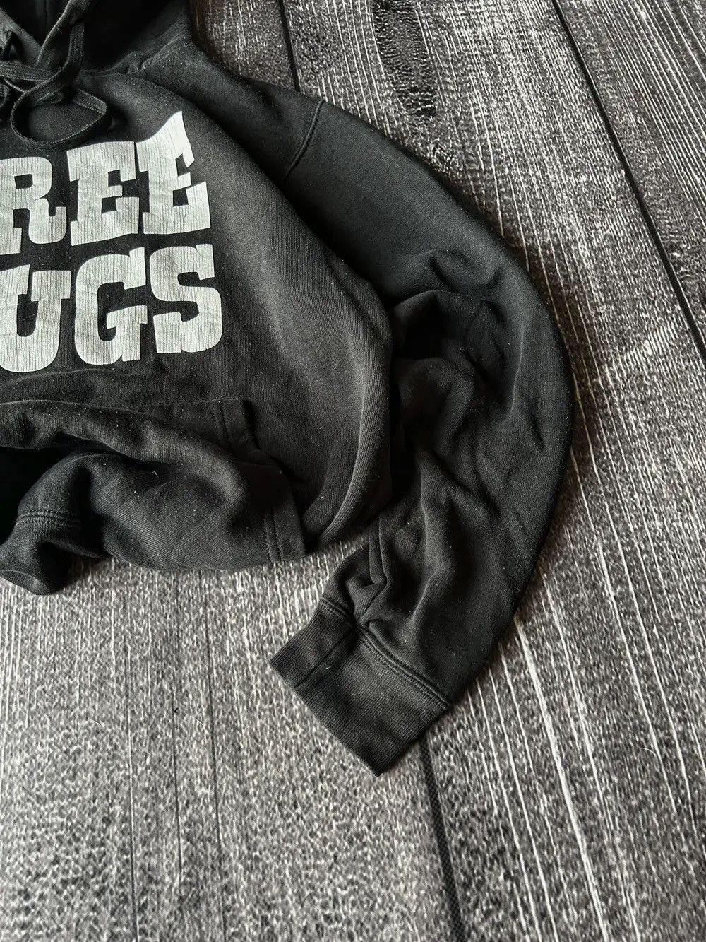 Hysteric Glamour × If Six Was Nine VTG JNCO Balenciaga Rick Owens Style Rap "Free Hugs" Hoodie Size US M / EU 48-50 / 2 - 4 Thumbnail