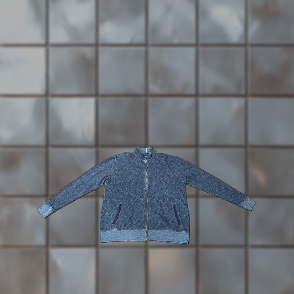 Faherty NWT Faherty Marled Indigo Jacket Blue 2XL Full Zip Mens Size 2XL Synthetic? Wait no. Size US XXL / EU 58 / 5 - 1 Thumbnail