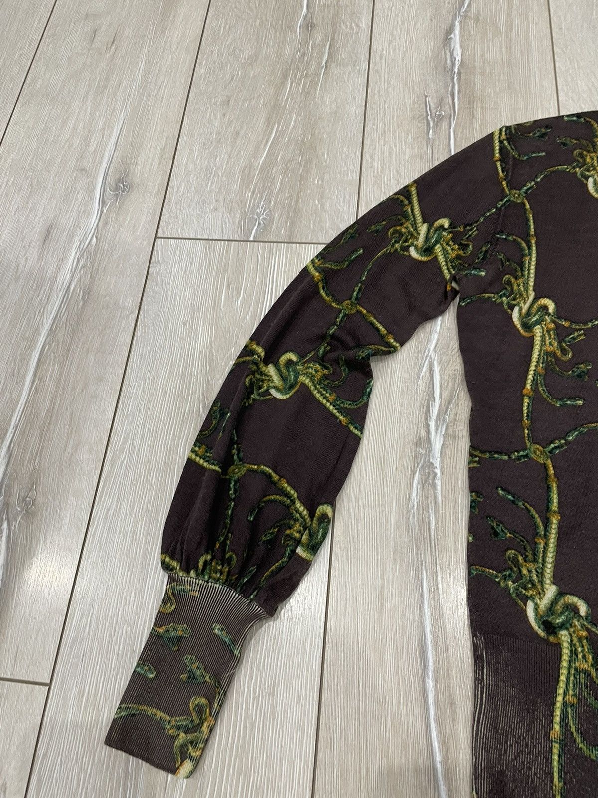 Designer × Just Cavalli × Roberto Cavalli Roberto Cavalli Class snake logo cardigan long sleeve Size M / US 6-8 / IT 42-44 - 2 Thumbnail