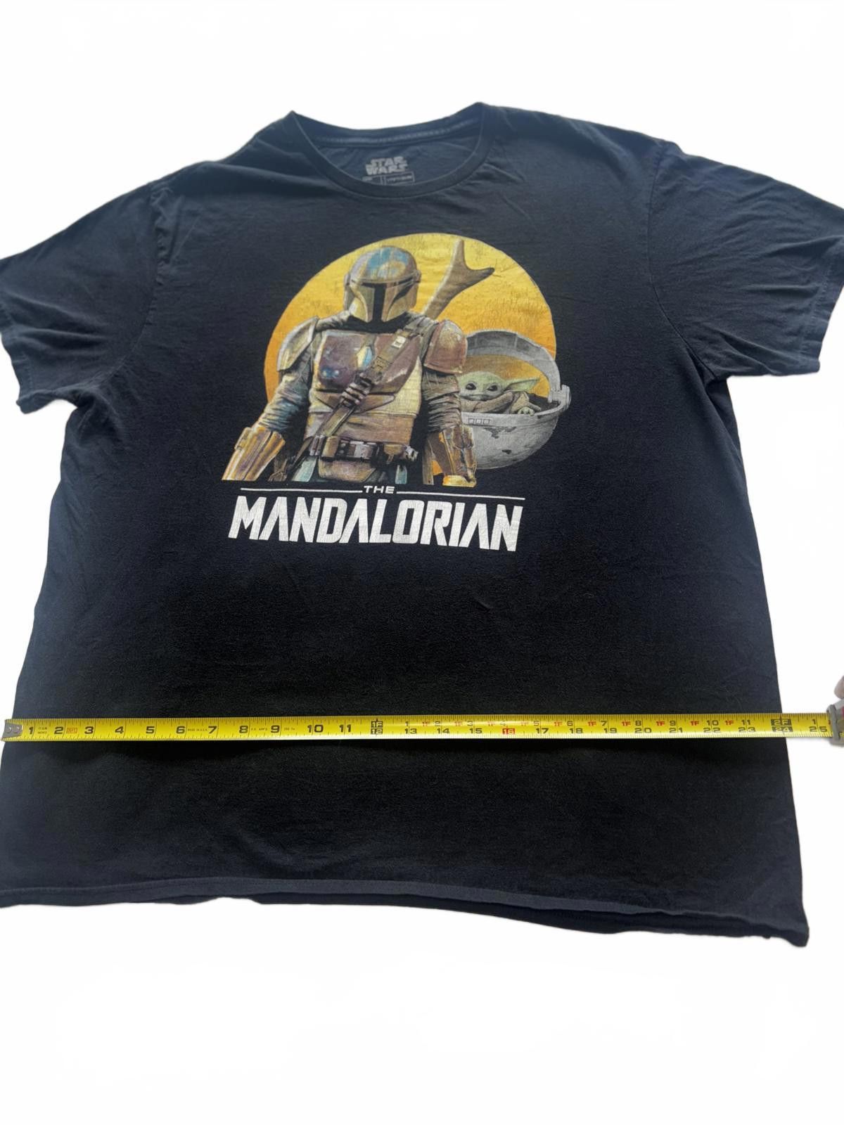Designer Star Wars The Mandalorian T-Shirt XL Black Size US XL / EU 56 / 4 - 1 Thumbnail