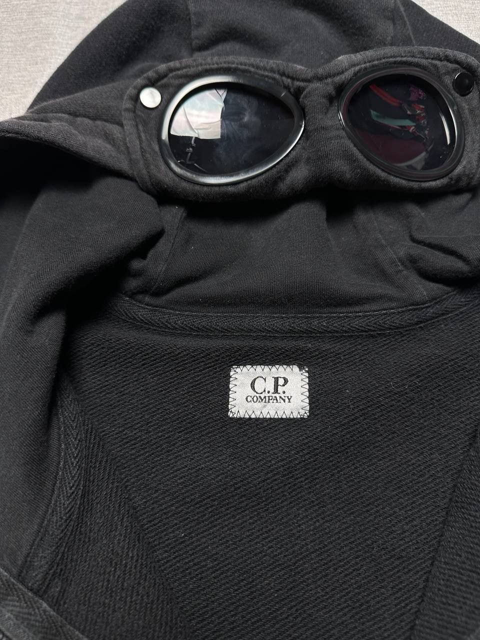 C.P. Company C.P. Company Diagonal Raised Fleece Goggle Full Zip Hoodie Size US L / EU 52-54 / 3 - 11 Thumbnail