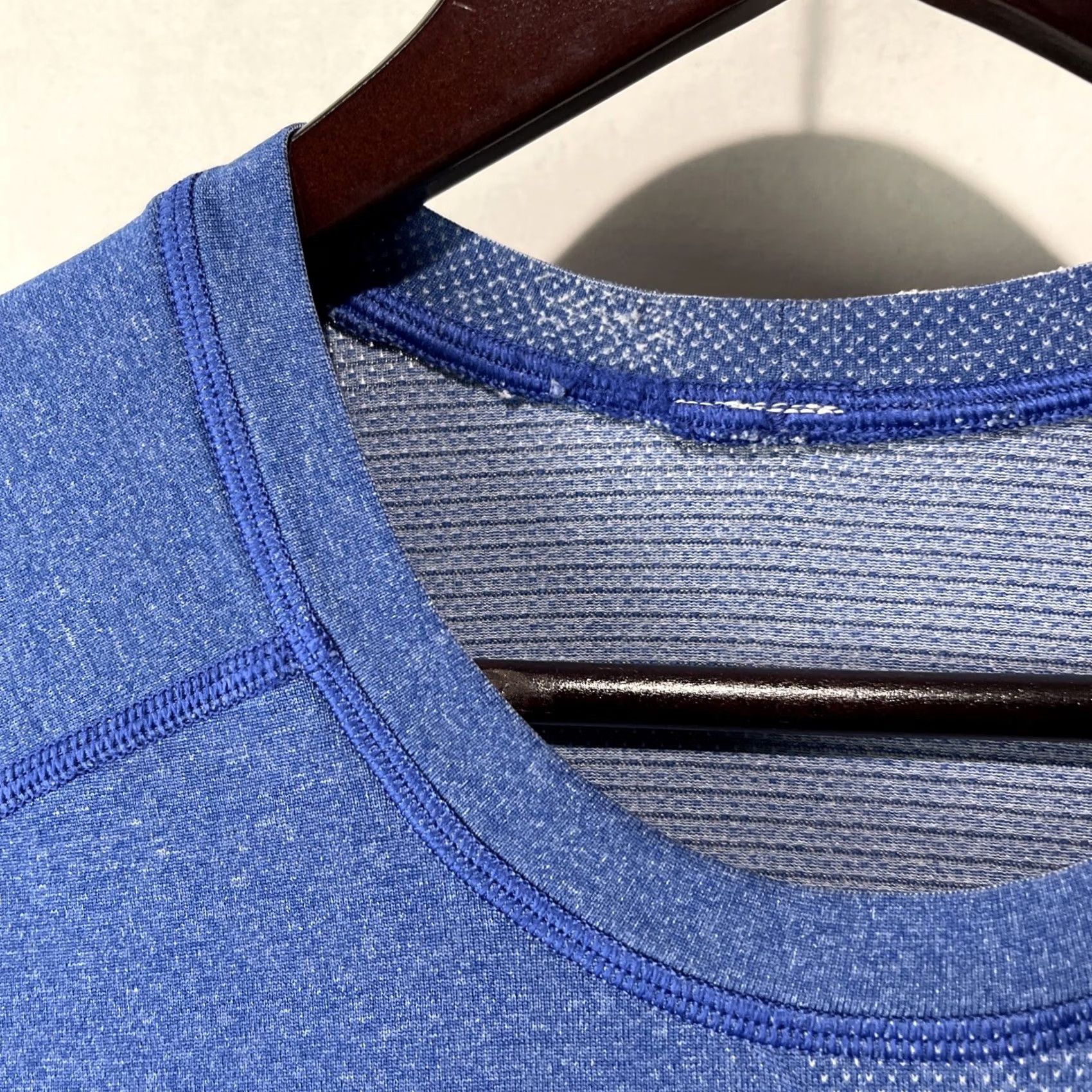 Lululemon Lululemon Shirt Mens Large Stretch Your Head Long Sleeve Blue Adult Gym Size US L / EU 52-54 / 3 - 4 Thumbnail