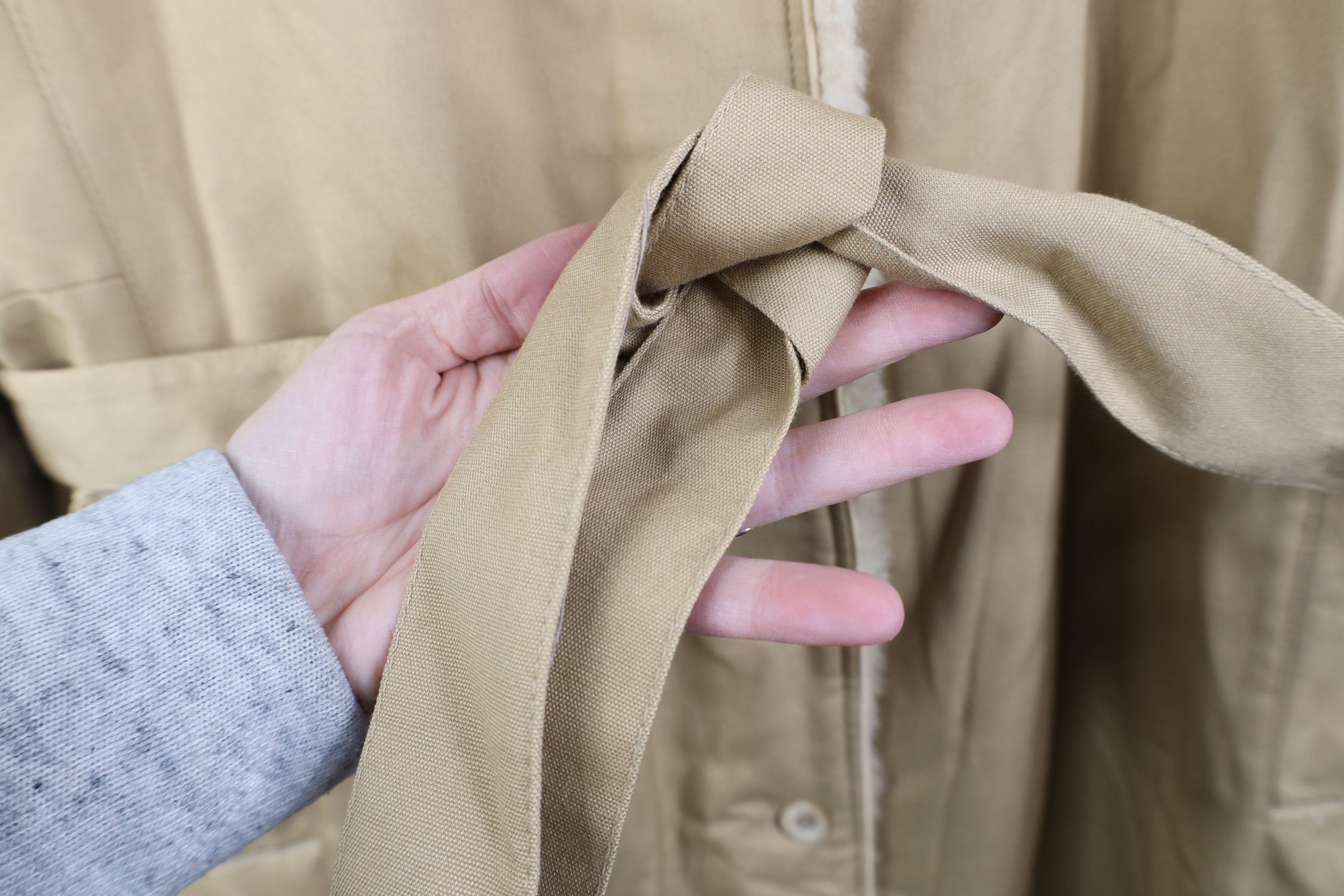 Vintage Vintage 70s Streetwear Lined Hooded Trench Coat Jacket USA Size XXL / US 16-18 / IT 52-54 - 6 Thumbnail