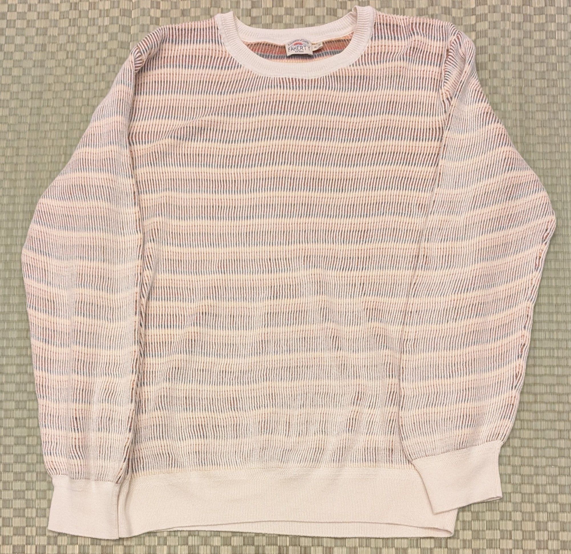 Faherty Faherty Sunwashed Crewneck Sweater in Desert Hills Size US XL / EU 56 / 4 - 1 Thumbnail