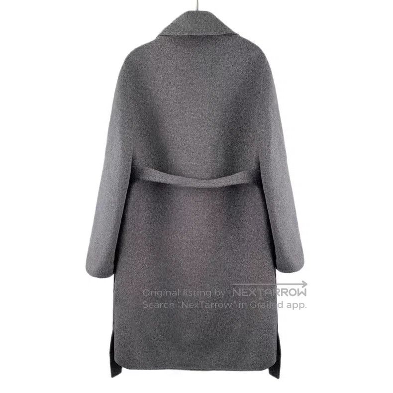 Dior Dior Gray inner old flower full print double-sided wool co Size S / US 4 / IT 40 - 2 Thumbnail