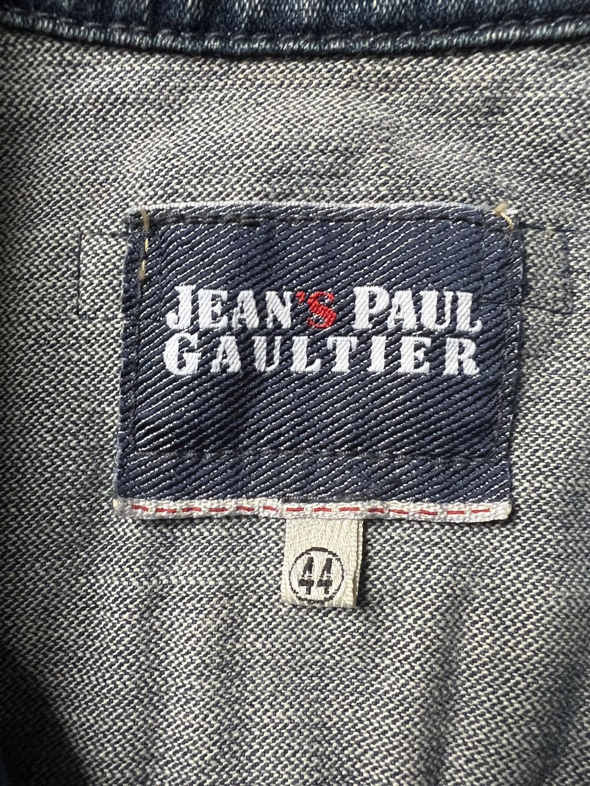 Jean Paul Gaultier Crazy Jean Paul Gaultier vintage denim cropped jacket Size S / US 4 / IT 40 - 6 Thumbnail