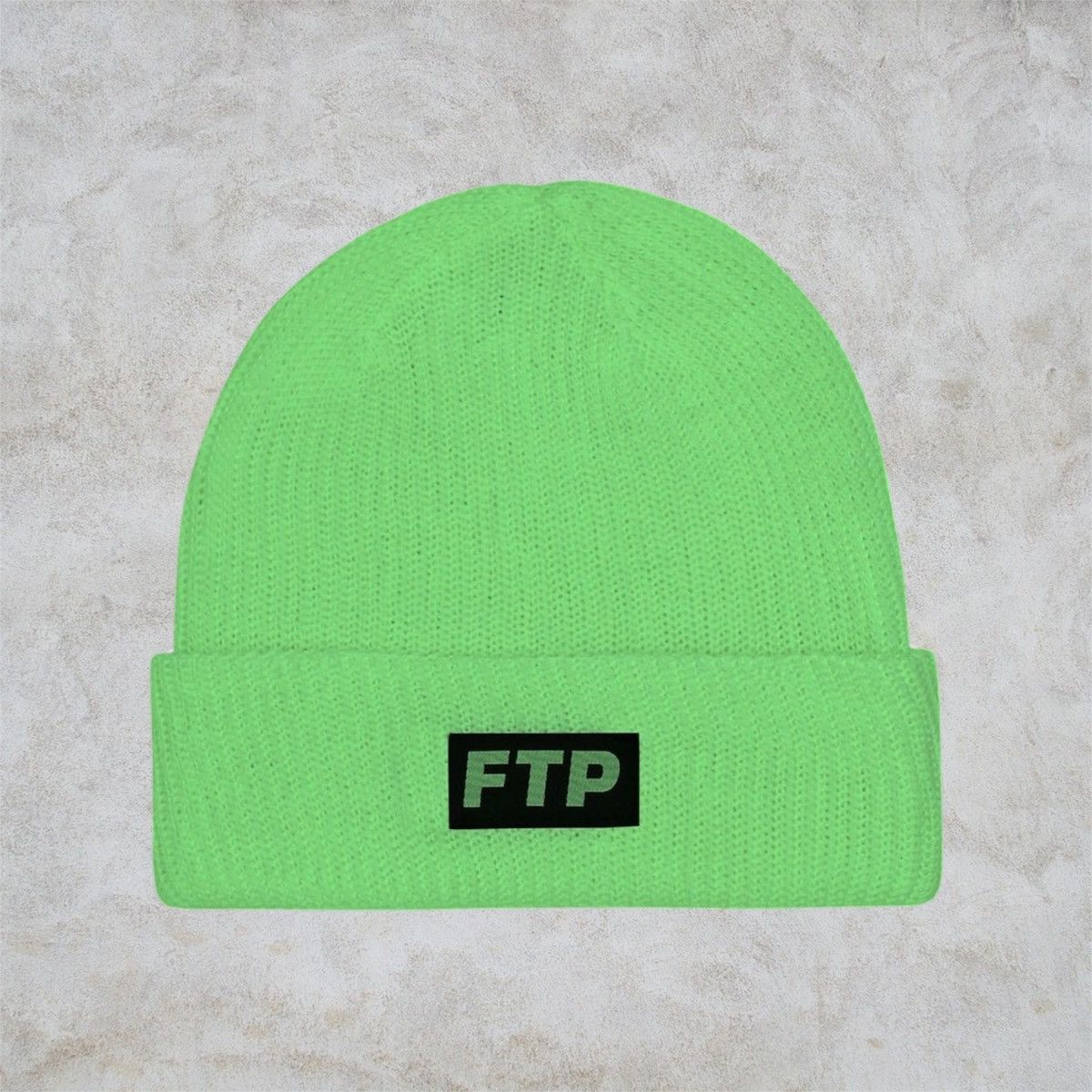 Fuck The Population Ftp Glow In The Dark Logo Beanie Size ONE SIZE - 2 Thumbnail