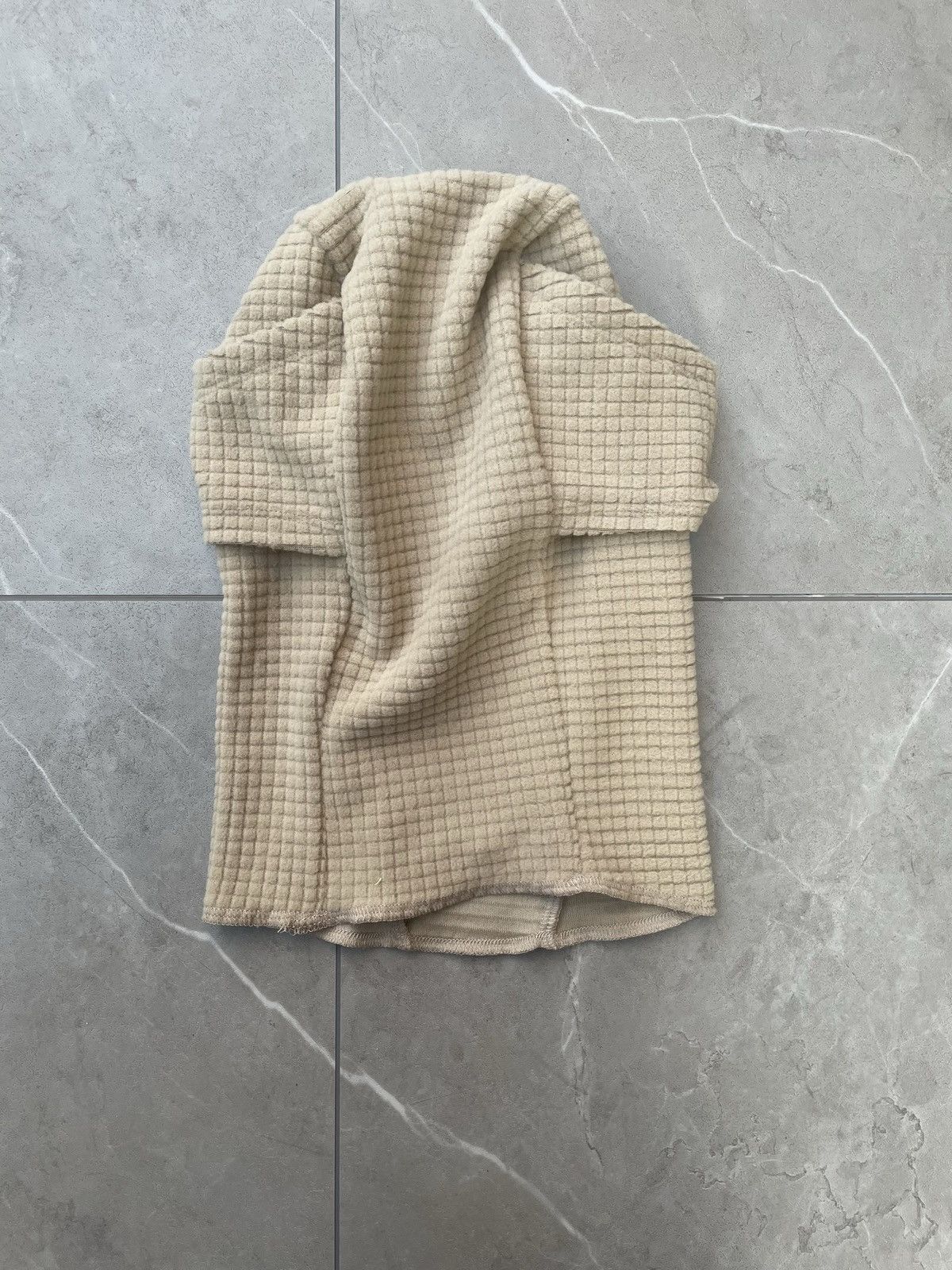 Vintage Dune Textured Sand Balaclava Ski Mask Size ONE SIZE - 6 Thumbnail