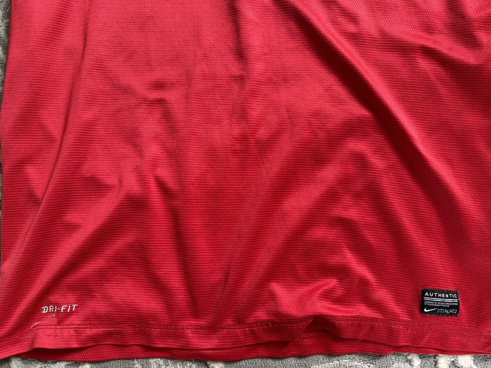 Nike × Vintage Vintage 2013/14 Manchester United Nike Soccer Jersey Size US L / EU 52-54 / 3 - 4 Thumbnail
