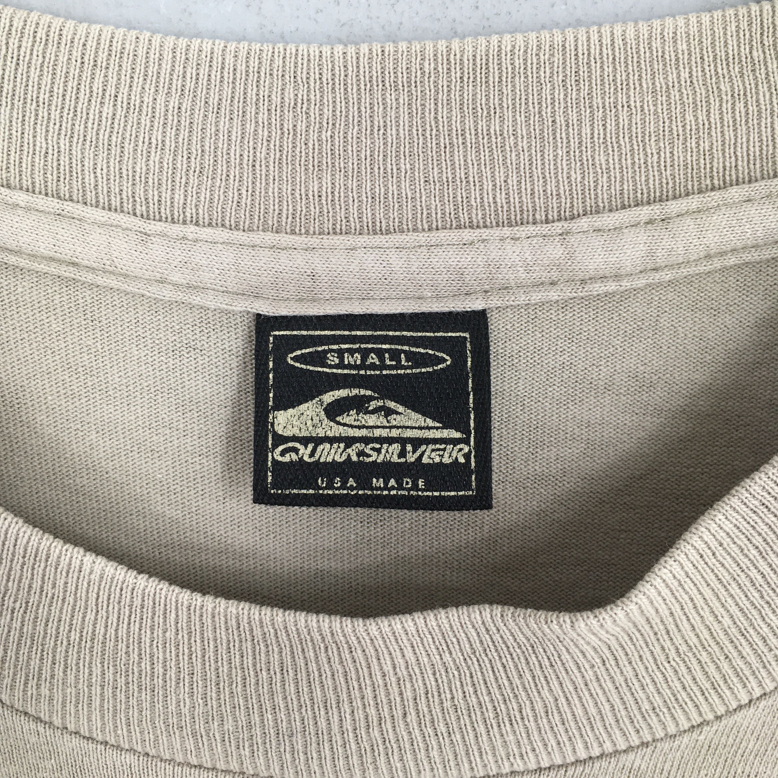 Quiksilver Vintage 90s Quiksilver Surfboarding Surf Wear T shirt Small Size US S / EU 44-46 / 1 - 7 Thumbnail