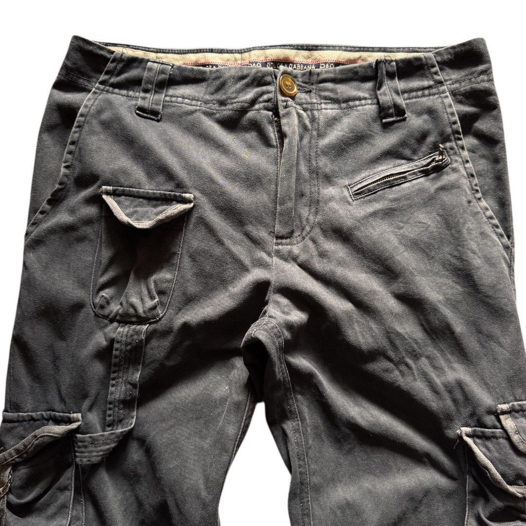 Dolce & Gabbana Dolce & Gabbana Military Bondage Flared Cargo Pants Size US 34 / EU 50 - 4 Thumbnail