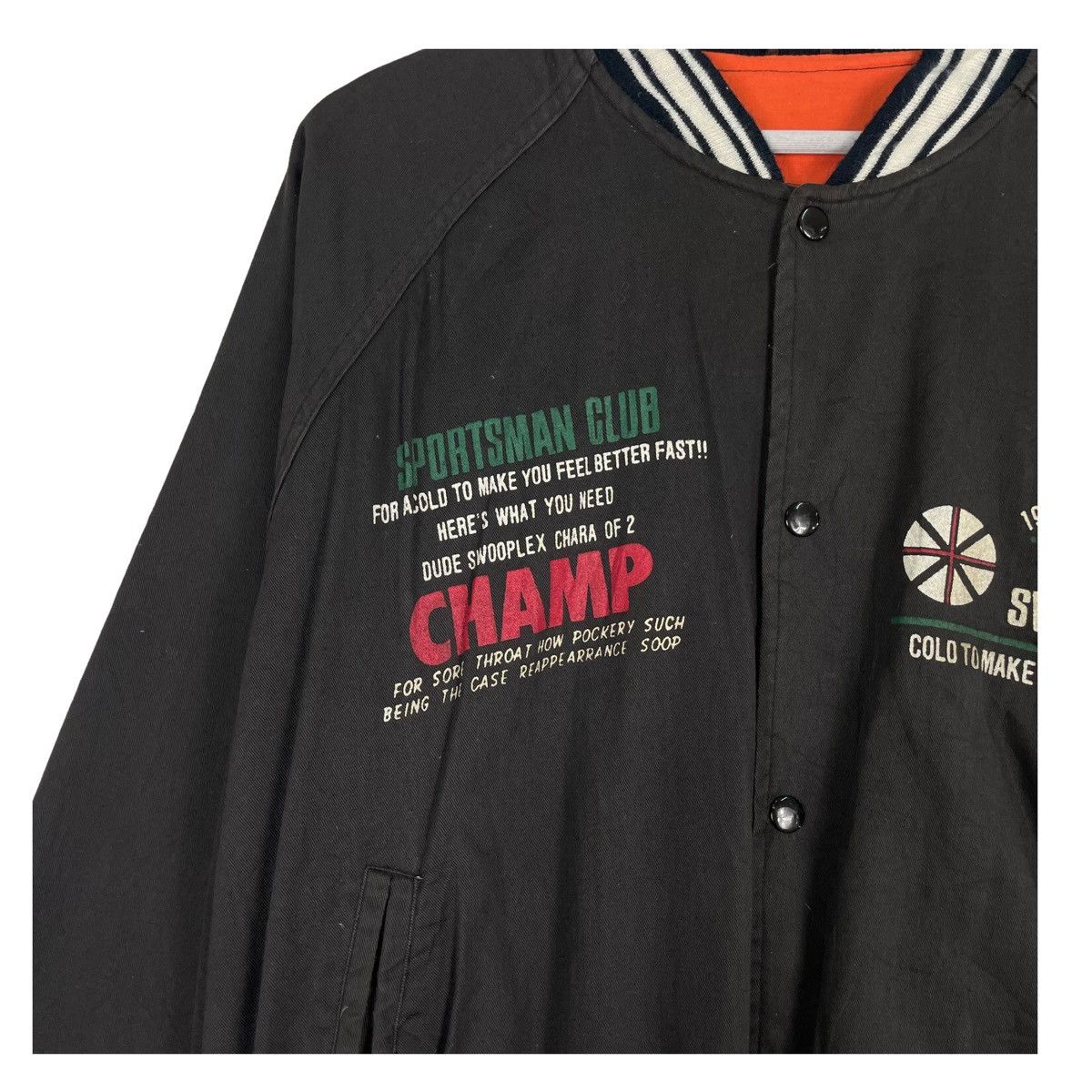 Japanese Brand × Sports Specialties 💥SWOOPLEX SPORTMAN CLUB BOMBER JACKET Size US L / EU 52-54 / 3 - 8 Thumbnail