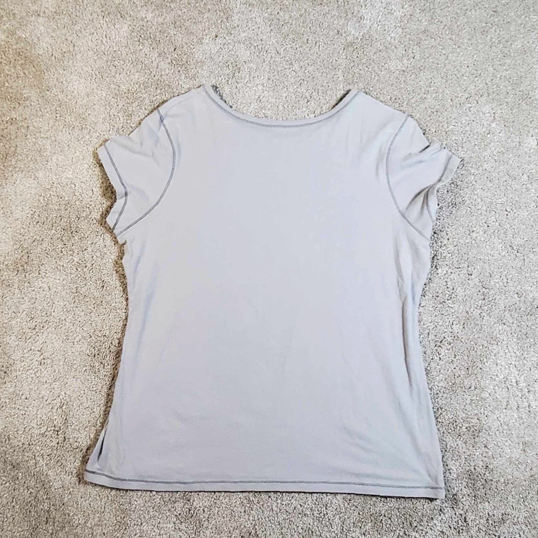 Vintage BIT & BRIDLE T-Shirt Womens XL White Short Sleeve Top Size XL / US 12-14 / IT 48-50 - 4 Thumbnail