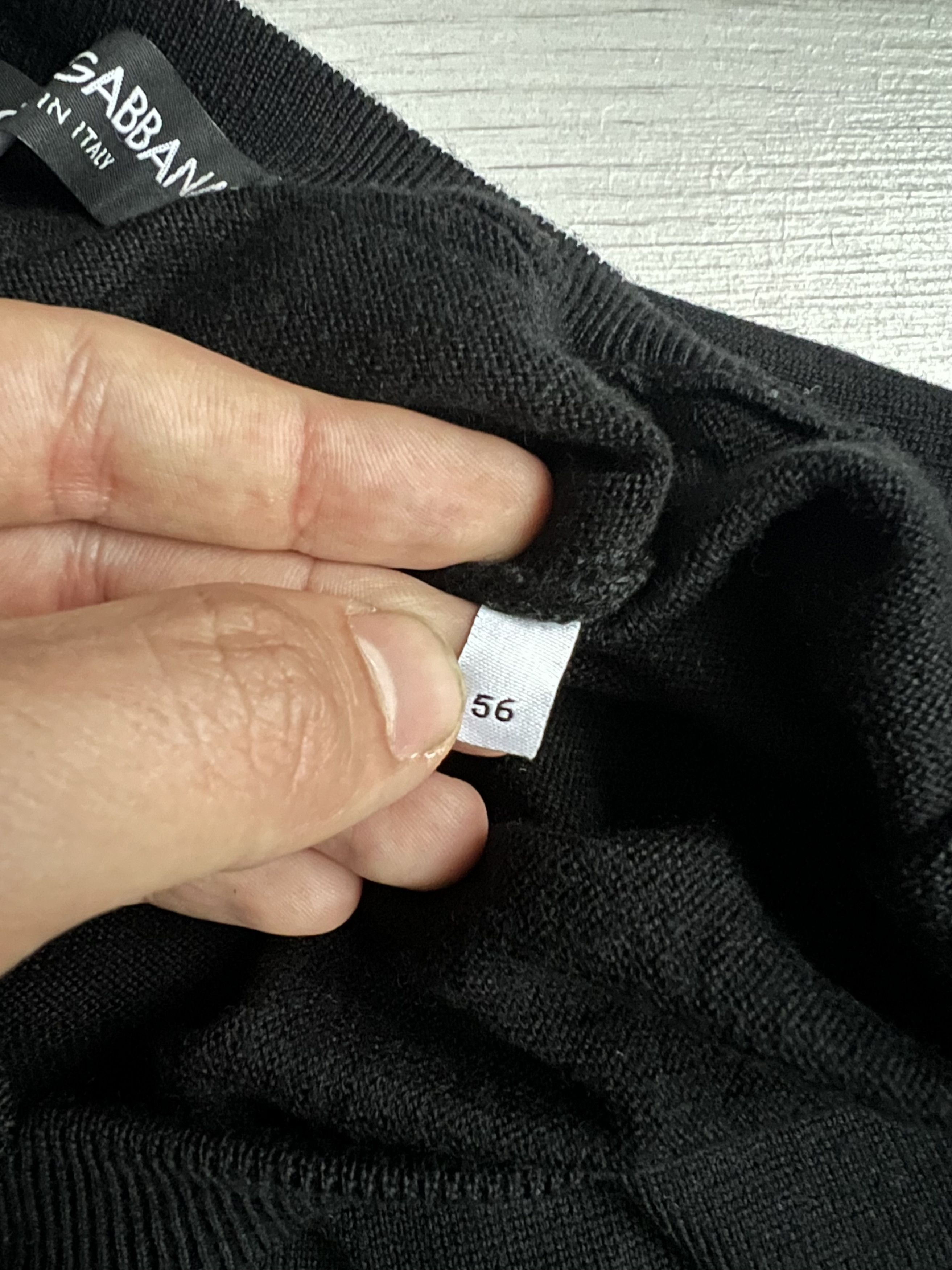 Dolce & Gabbana Dolce & Gabbana Pullover Wool Men’s Size US XL / EU 56 / 4 - 3 Thumbnail