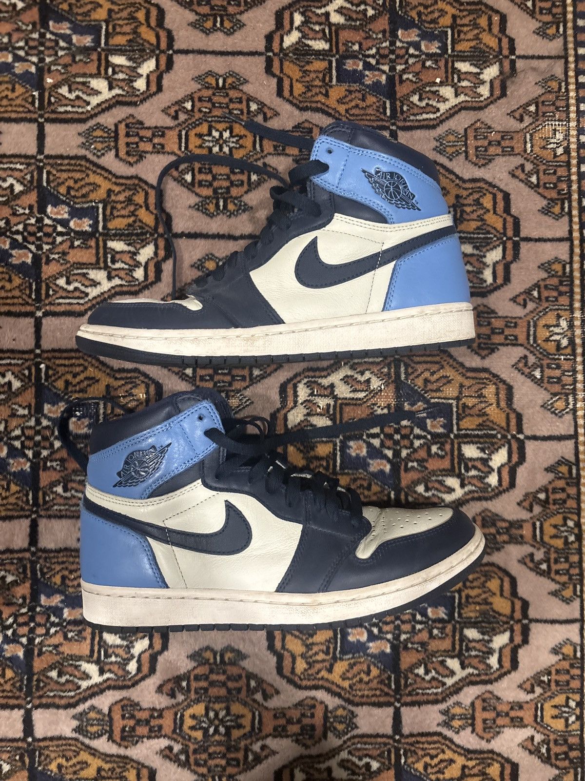 Nike Jordan 1 Obsidian Blue Size US 8.5 / EU 41-42 - 1 Thumbnail