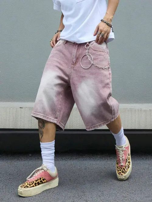 Jean Kitazawa x Fuji Faded Purple Jorts Jeans sh Size US 37 - 1 Thumbnail
