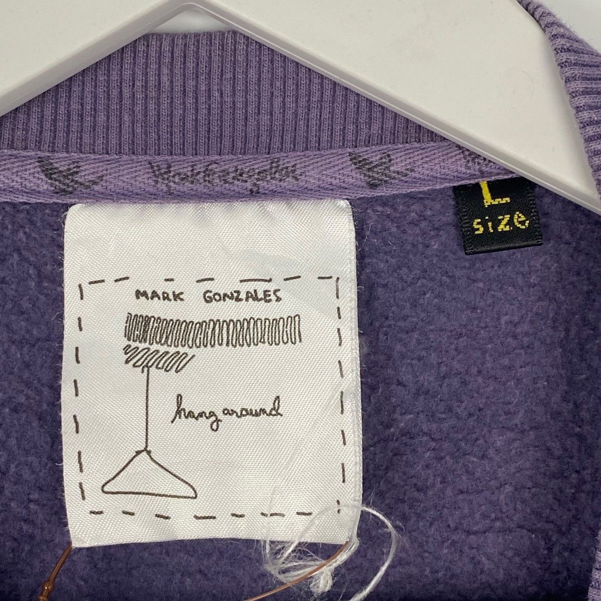 Other Vintage Mark Gonzales Sweatshirt Crewneck NavyBlue Size L Size US L / EU 52-54 / 3 - 7 Thumbnail
