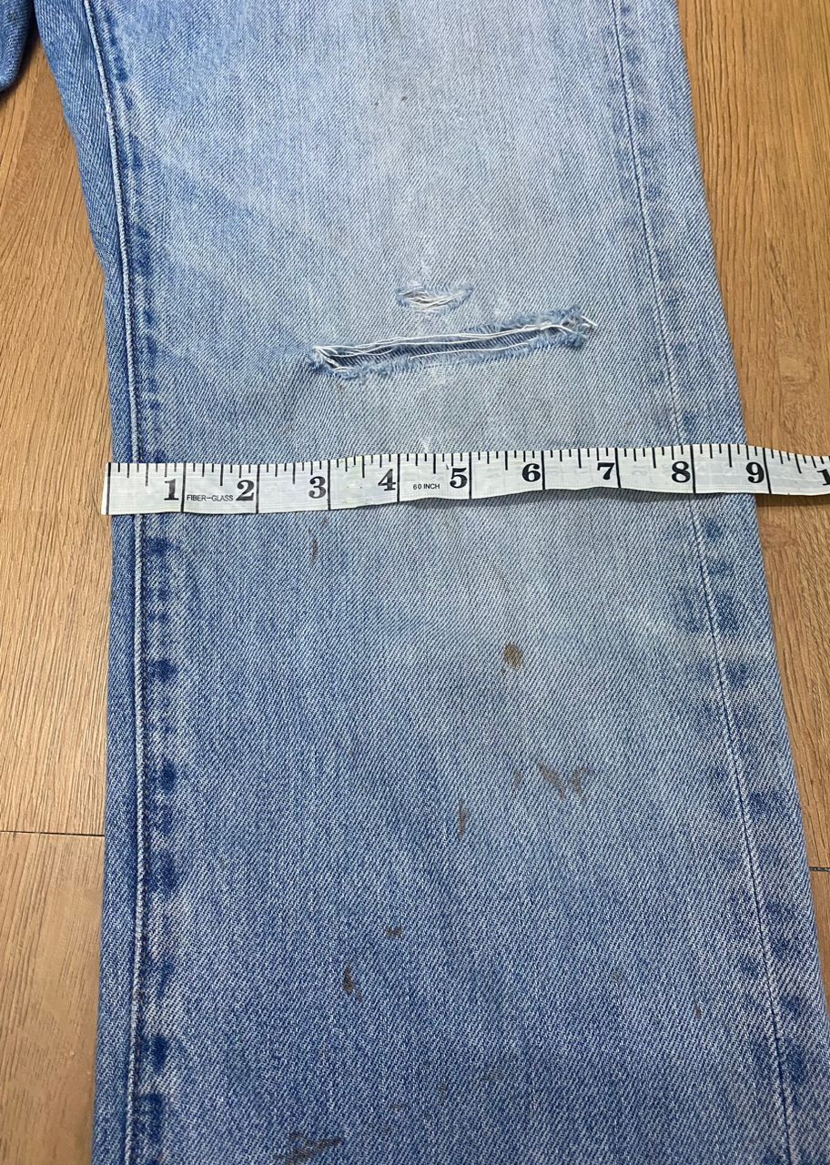Japanese Brand Vintage Uniqlo Jeans Distressed Denim Jeans Size US 34 / EU 50 - 6 Thumbnail