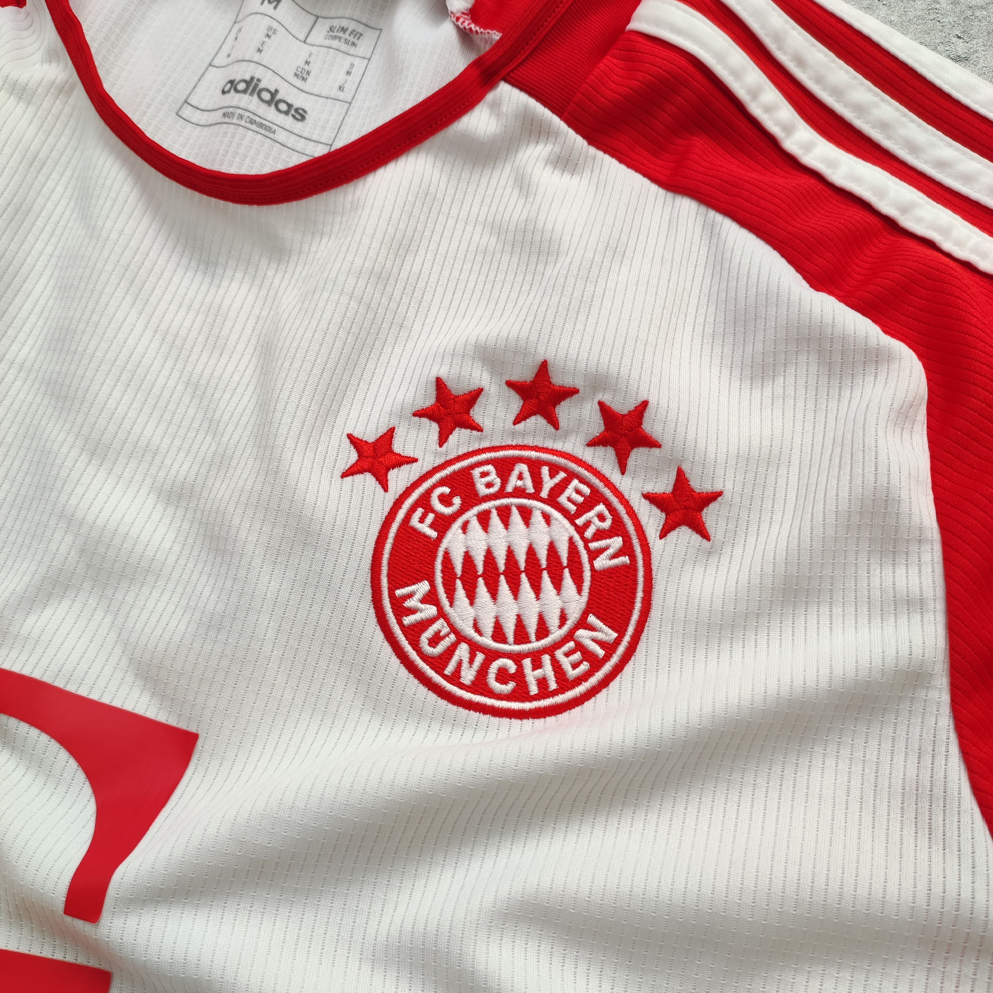 Adidas RARE Bayern Munich x Adidas Football Home 2023 Jersey Size US M / EU 48-50 / 2 - 6 Thumbnail