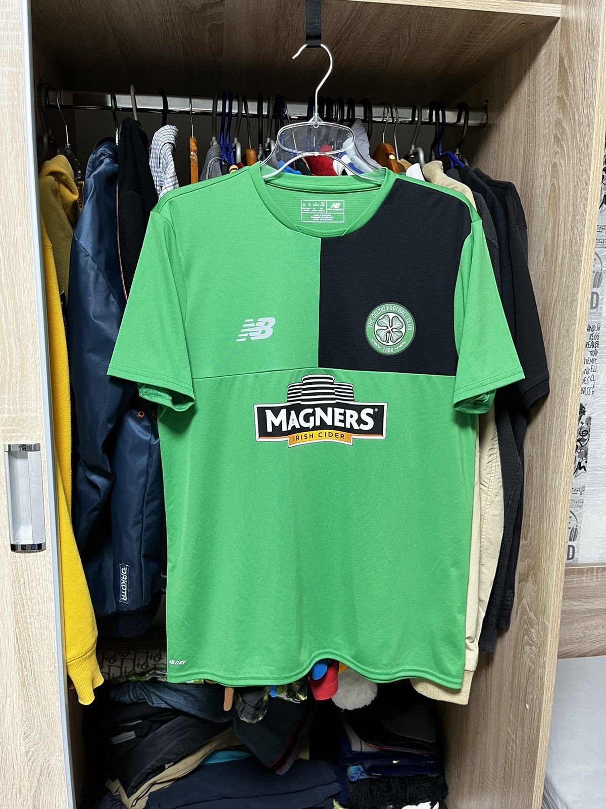 New Balance 🟢 CELTIC 2016 2017 NEW BALANCE SOCCER JERSEY FOOTBALL SHIRT ...