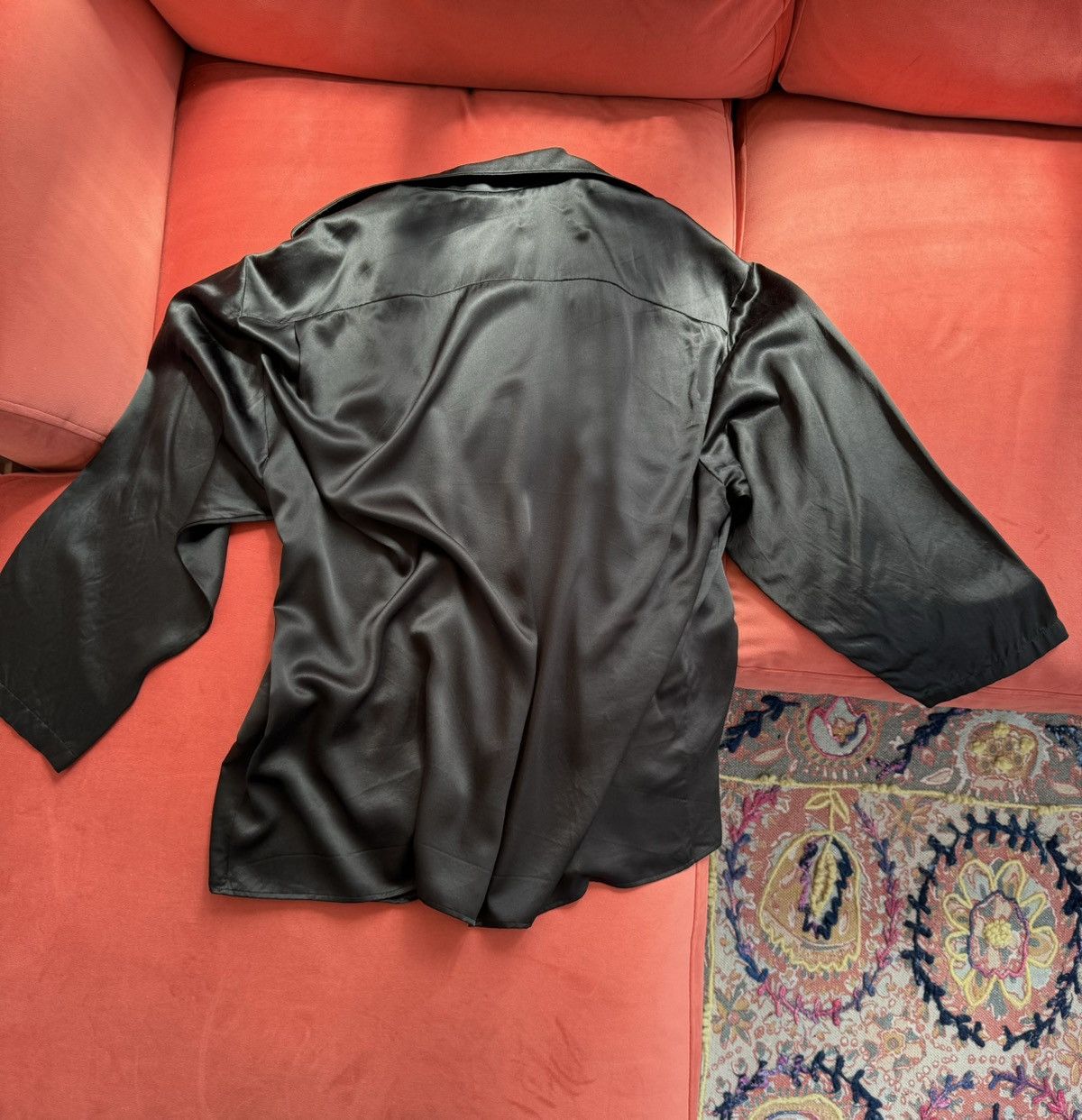 Balenciaga New Balenciaga fluid shirt, silk, oversized, size S Size S / US 4 / IT 40 - 13 Thumbnail