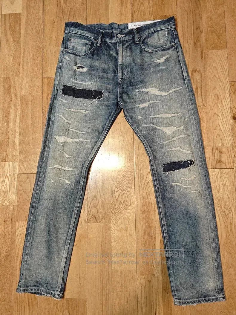 Neighborhood Neighborhood 21SS Distressed Denim Jeans. Size US 34 / EU 50 - 1 Thumbnail