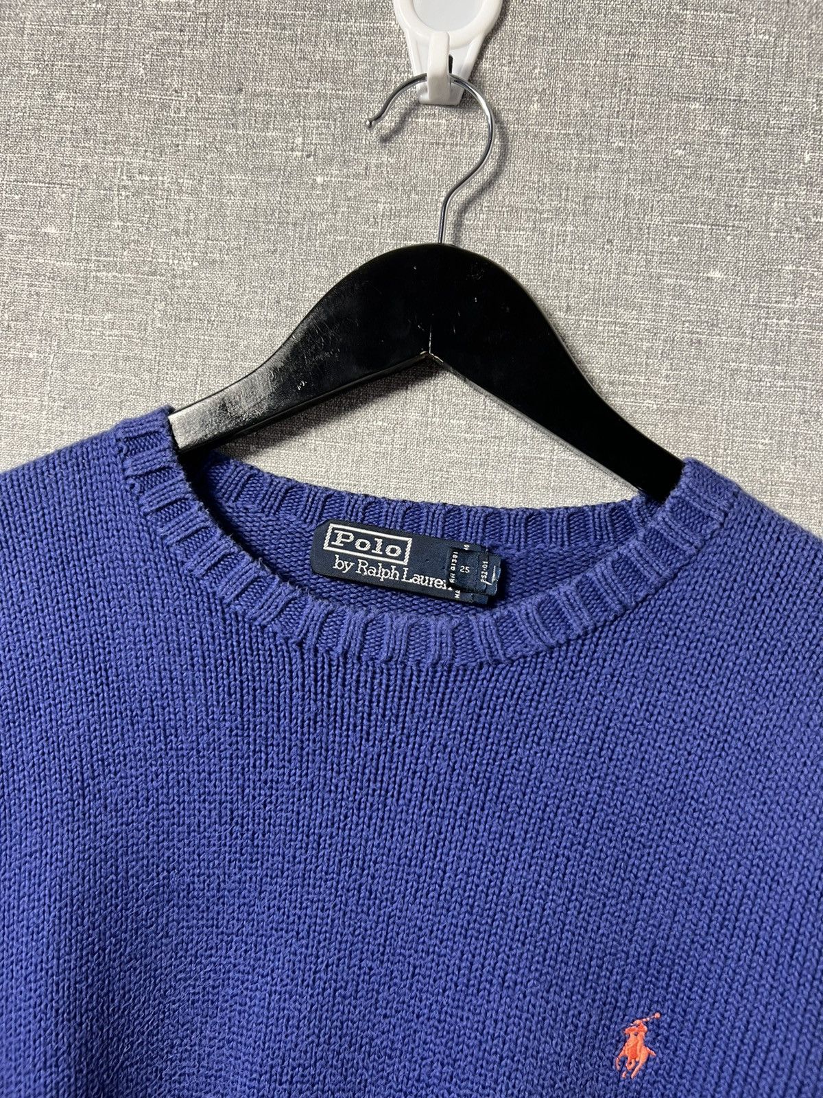 Polo Ralph Lauren Vintage Polo Ralph Lauren Crewneck Knitted Sweater Pony Size US L / EU 52-54 / 3 - 4 Thumbnail