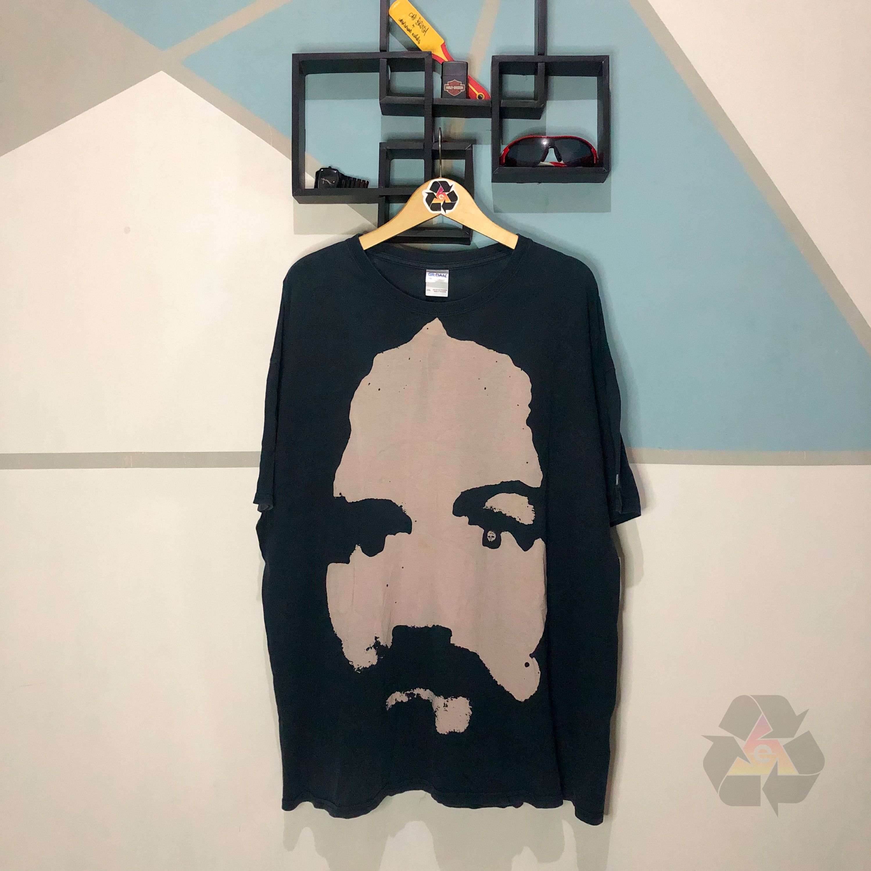 Band Tees Vintage Integrity Charles Manson 00s Y2K T-Shirt Size US XXL / EU 58 / 5 - 2 Thumbnail