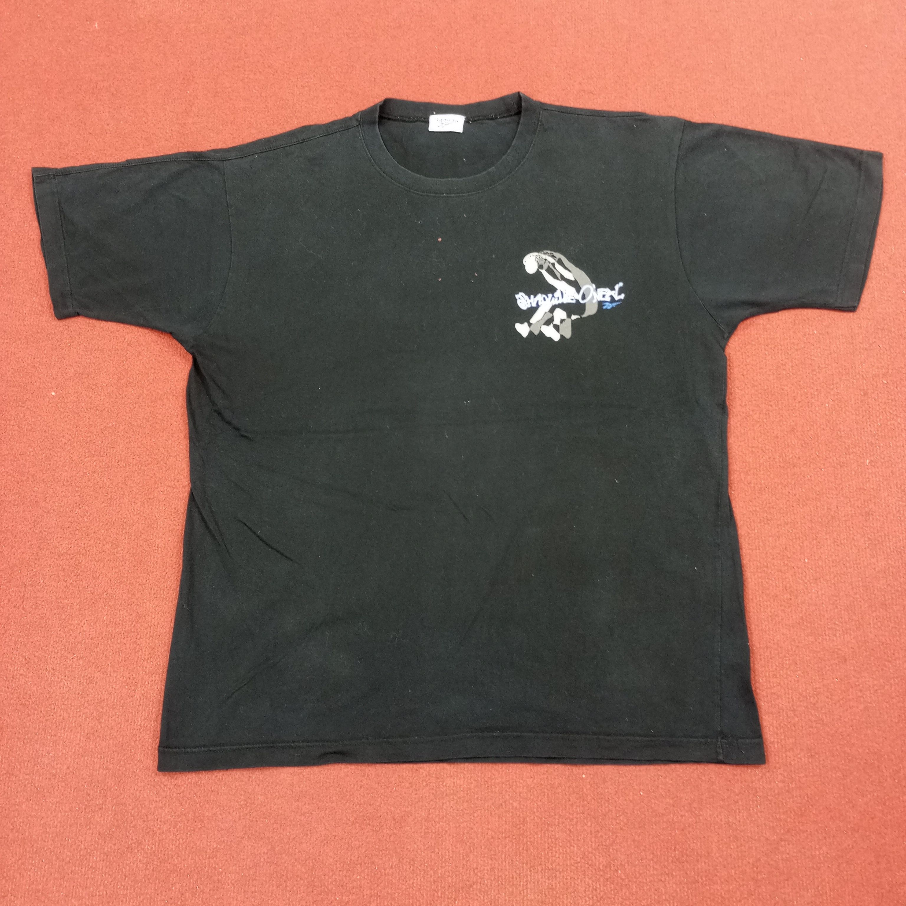 NBA × Reebok × Vintage Shaquille Oneal Professional Basketball Player Vintage Tees Size US XL / EU 56 / 4 - 3 Thumbnail