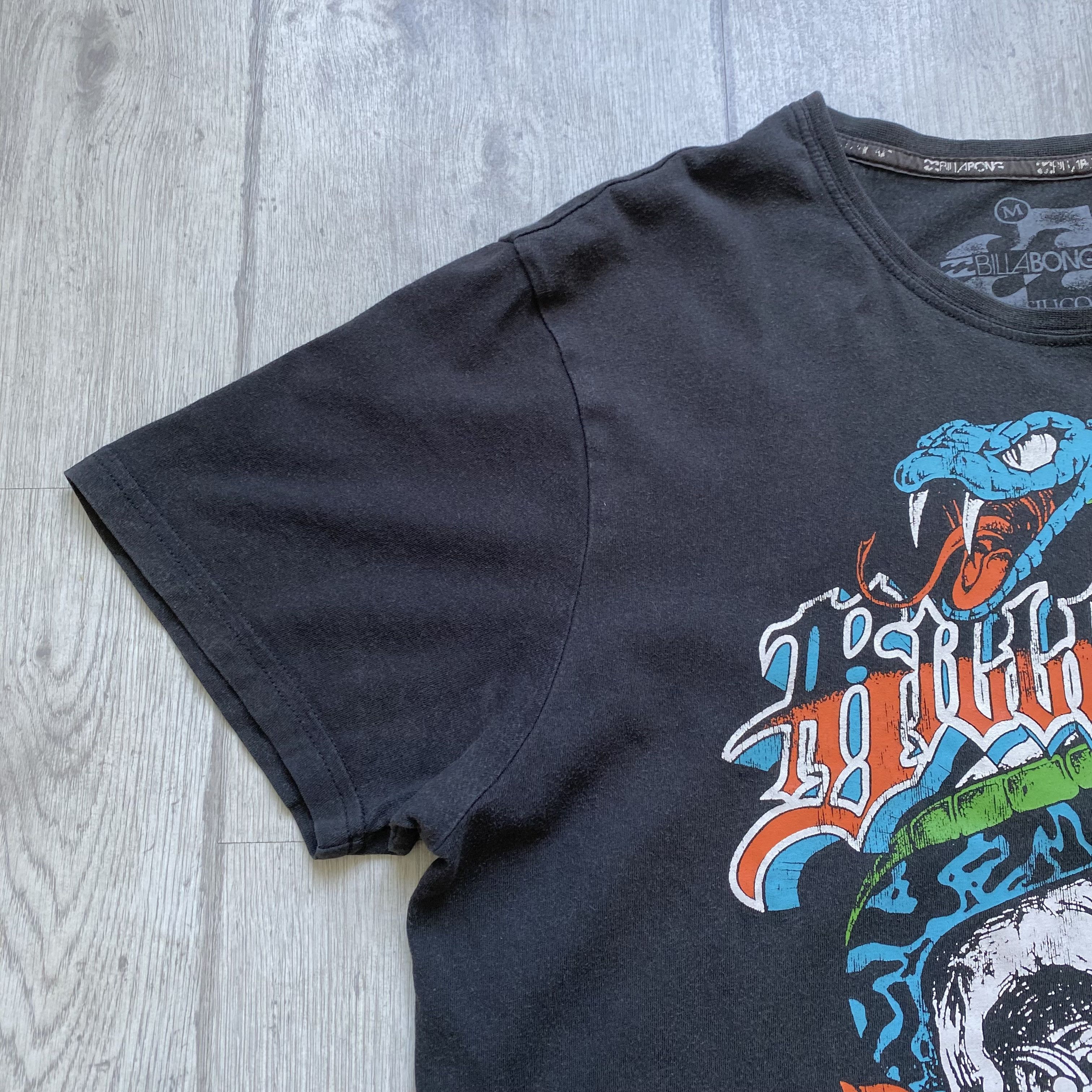 Billabong Vintage 2000s Faded Billabong tee No Fear Ed Hardy vibe Size US M / EU 48-50 / 2 - 5 Thumbnail