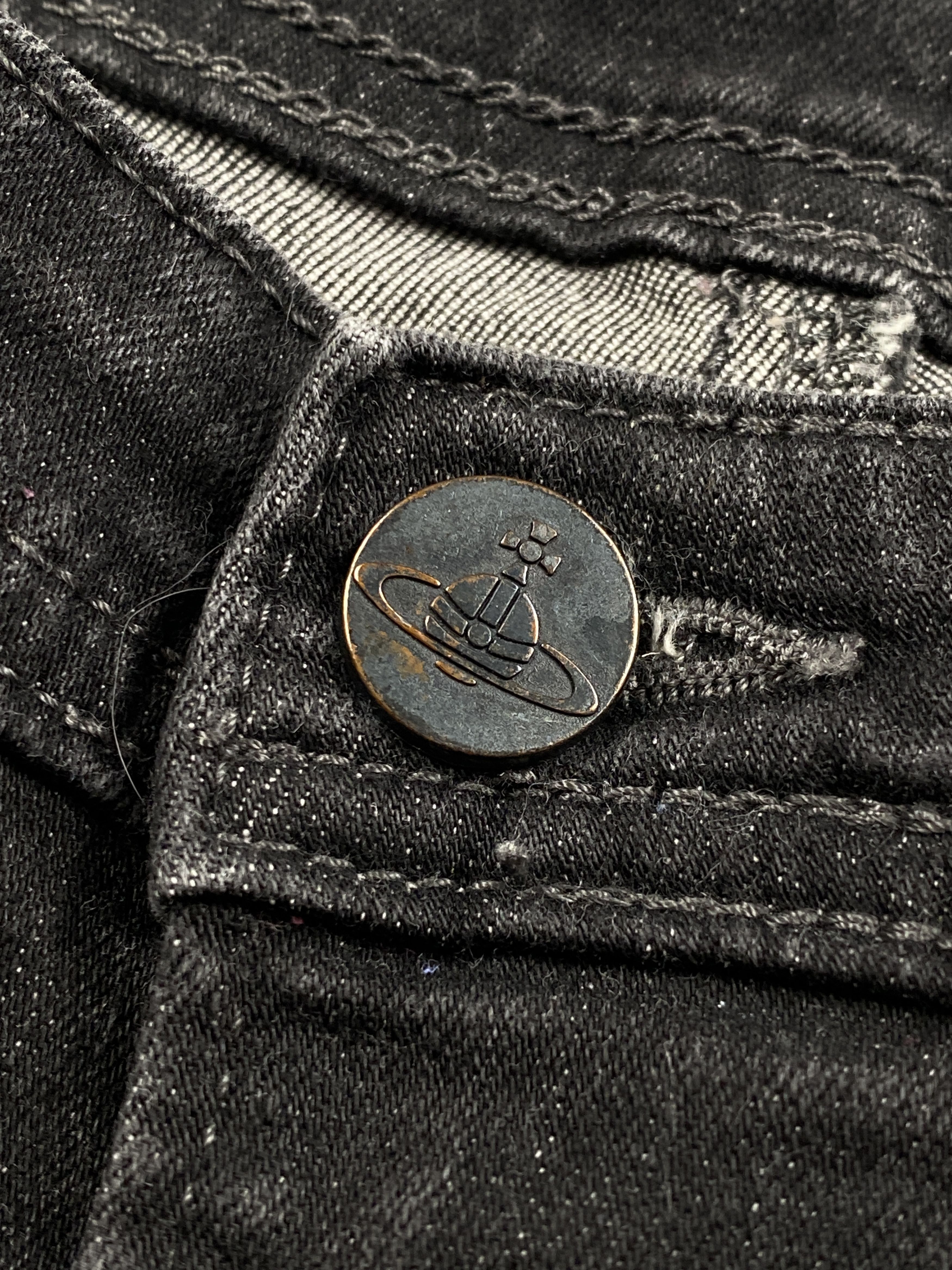 Lee × Vivienne Westwood Anglomania Bent Jeans Size US 28 / EU 44 - 10 Thumbnail