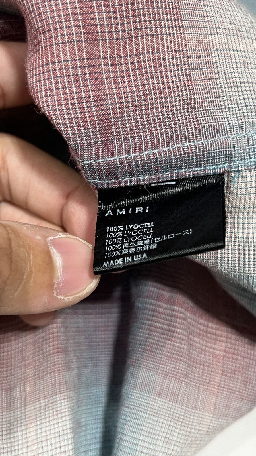 Amiri Amiri Staggered Plain Shirt Size US XL / EU 56 / 4 - 5 Thumbnail