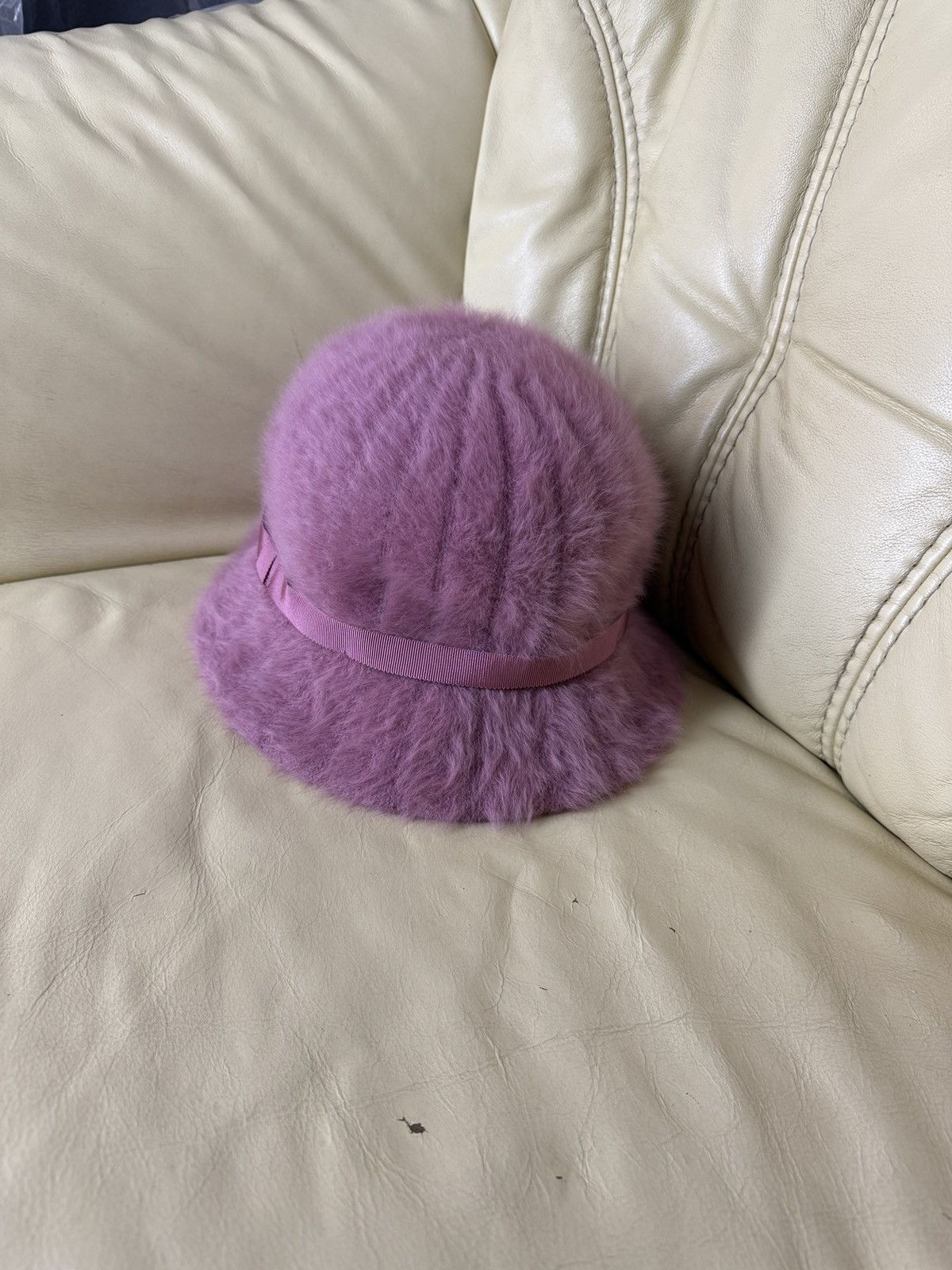 Kangol Vintage Pink Kangol Rabbit Hair Bucket Hat Size ONE SIZE - 3 Thumbnail