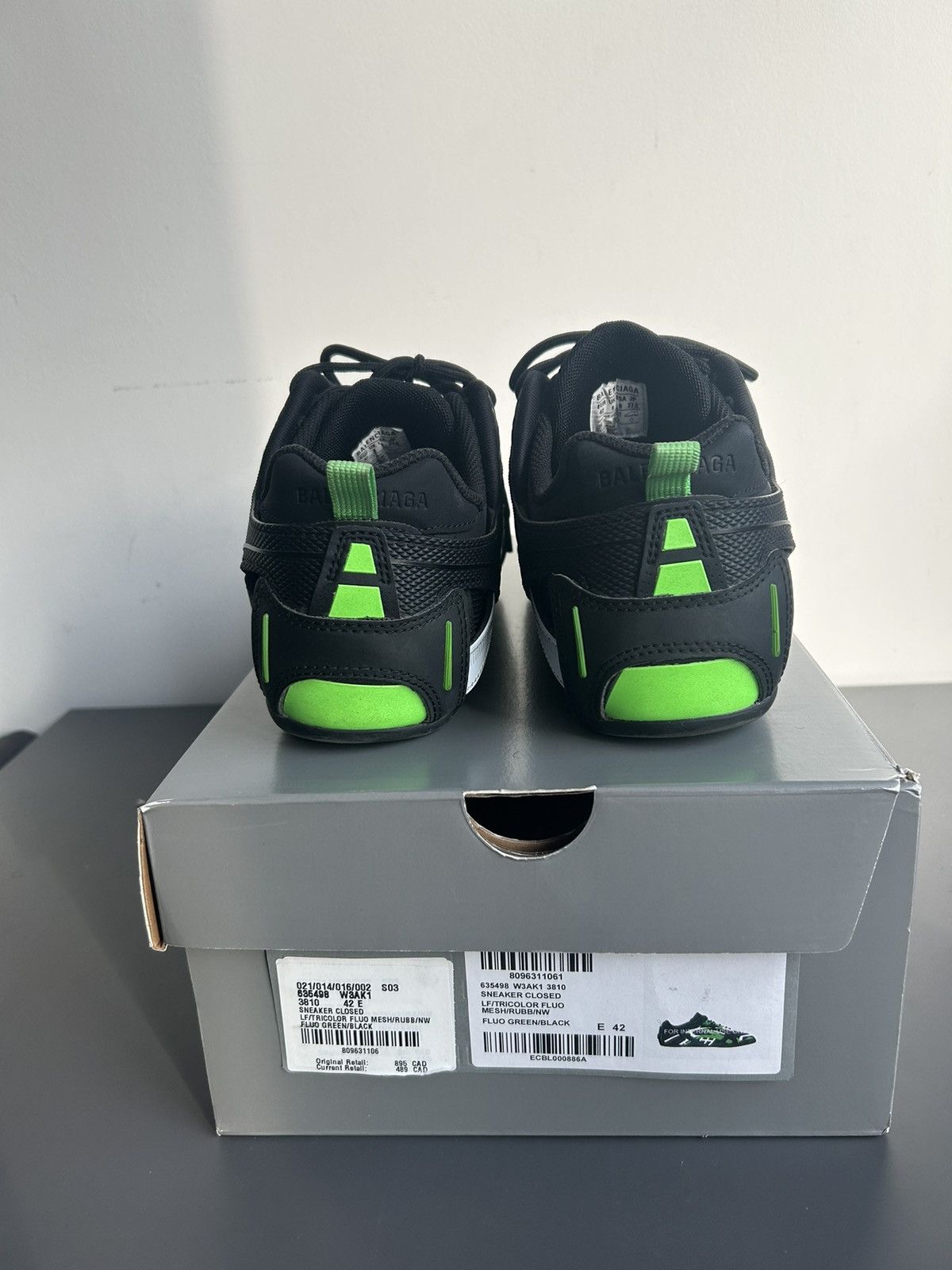 靴 BALENCIAGA DRIVE Balenciaga Drive Women's Sneakers Size 35 EU/ 5 US Black