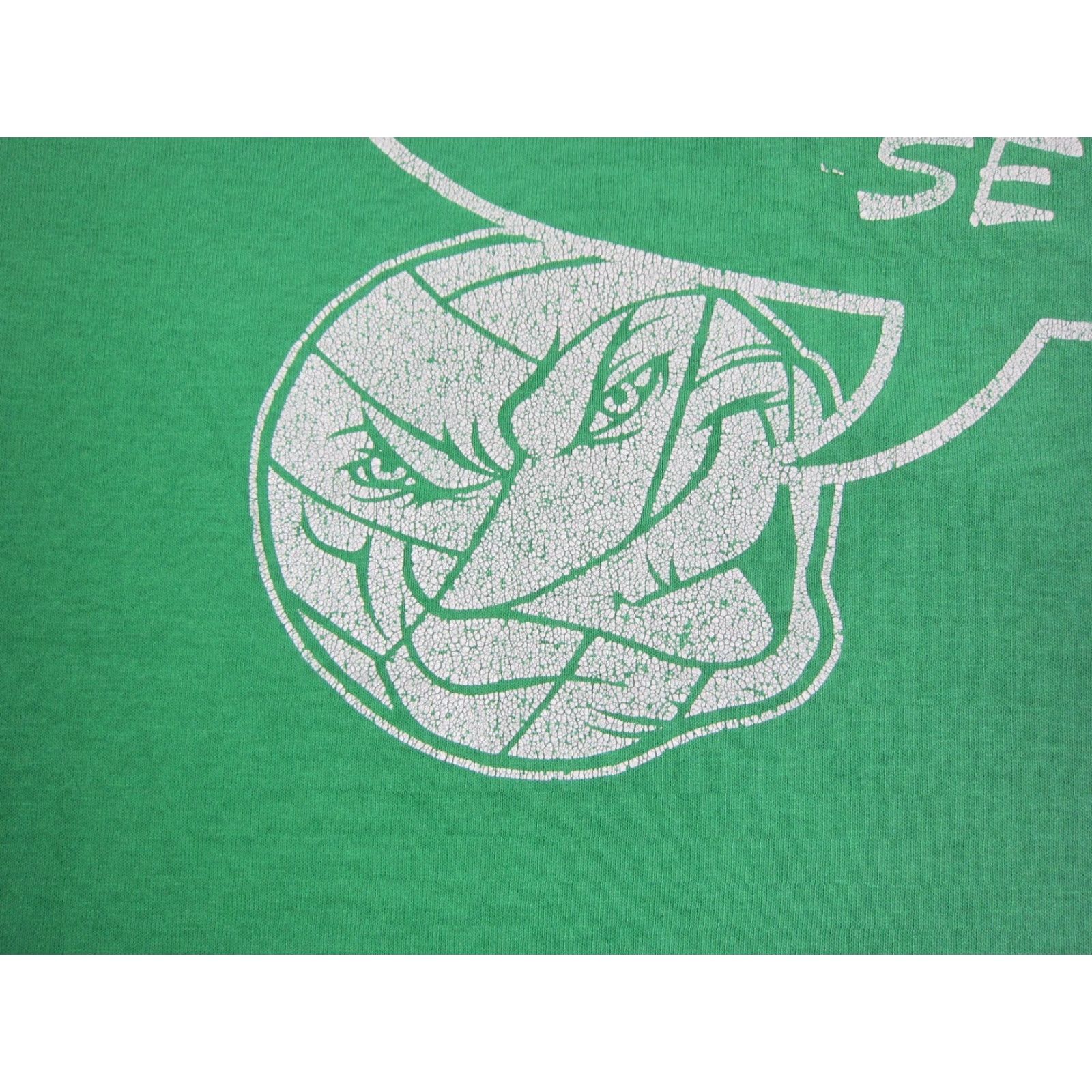 Gildan VINTAGE Gildan Shirt XL Green Mens 90s USA Funny Volleyball Short Sleeve Crew Neck T-Shirt Size US XL / EU 56 / 4 - 4 Thumbnail