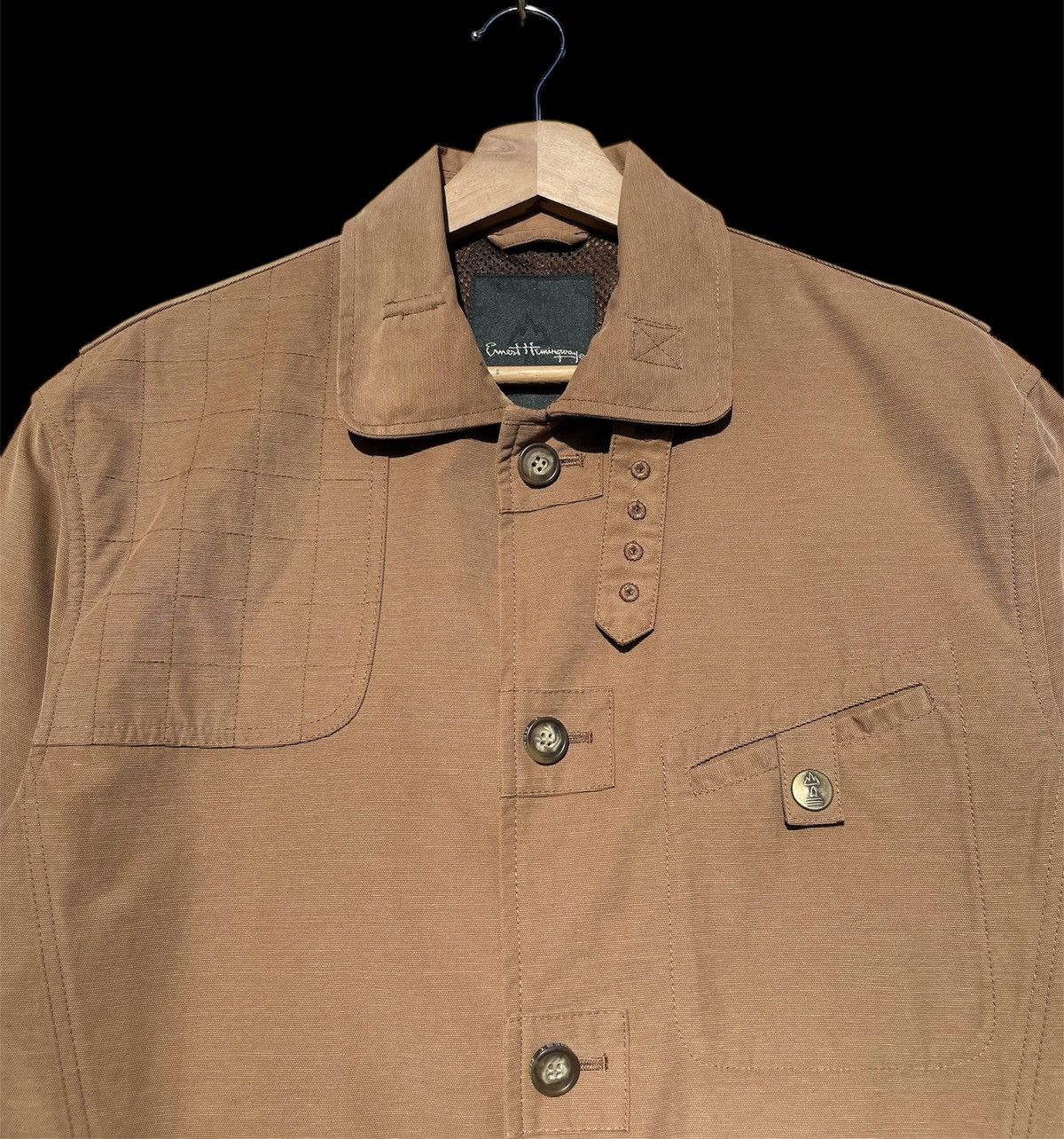 Vintage 🔥Accept Binding Offer🔥Ernest Hemingway Hunting Safari Jacket Size US L / EU 52-54 / 3 - 5 Thumbnail