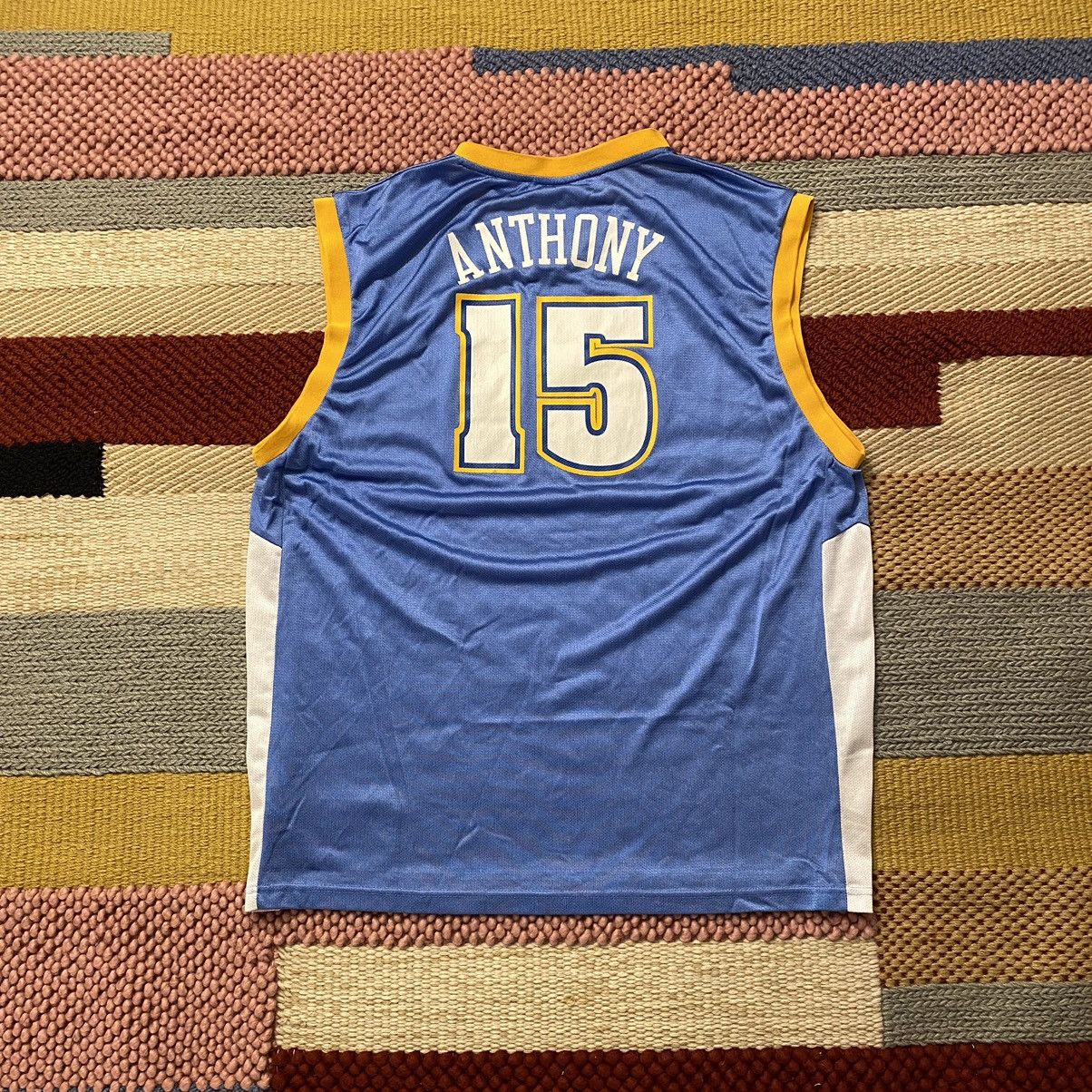 NBA × Reebok × Vintage Vintage Denver Nuggets Carmelo Anthony Basketball Jersey Size US XXL / EU 58 / 5 - 6 Thumbnail
