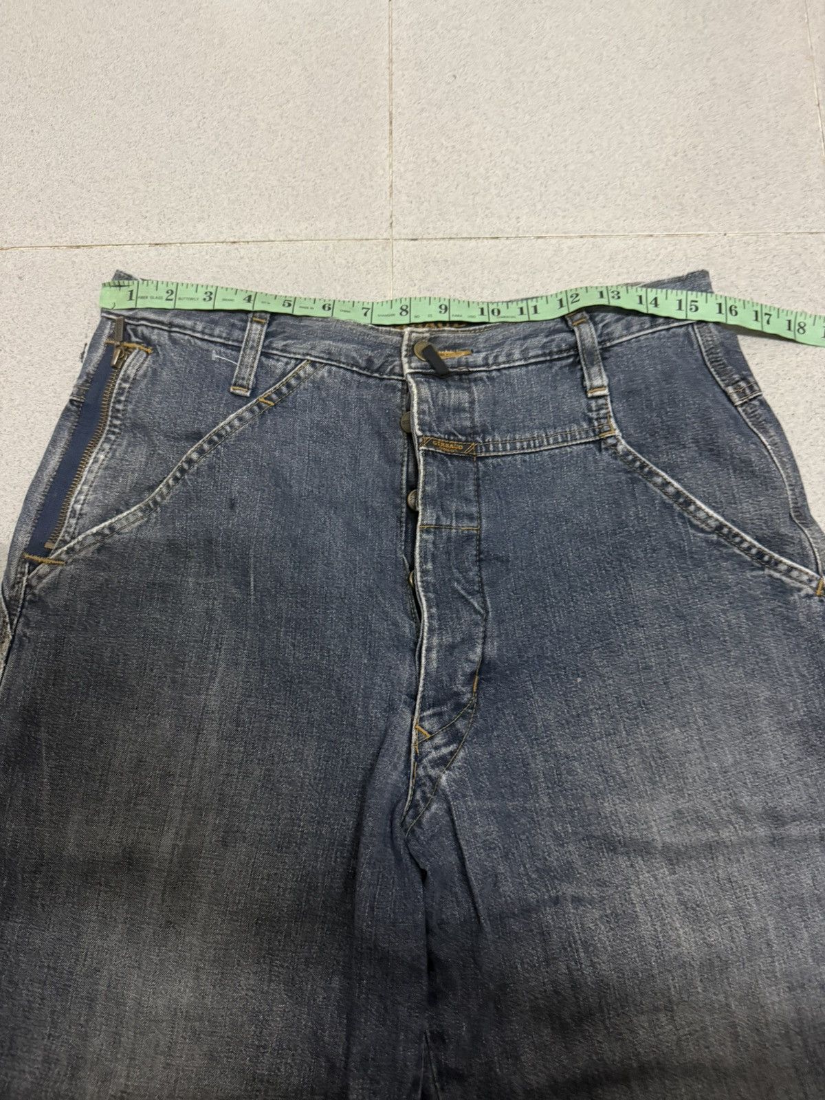 Marithe + Francois Girbaud Vintage Marithe Francois Girbaud Baggy Denim Jeans Size US 32 / EU 48 - 16 Thumbnail