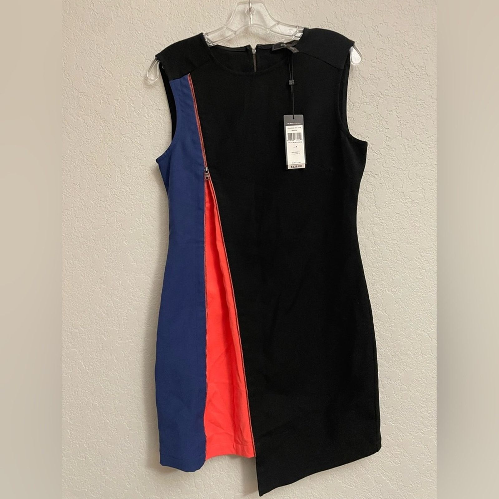Bcbgmaxazria BCBGMaxAzria Nikole Zipper Dress - Size 8 Size M / US 6-8 / IT 42-44 - 4 Thumbnail