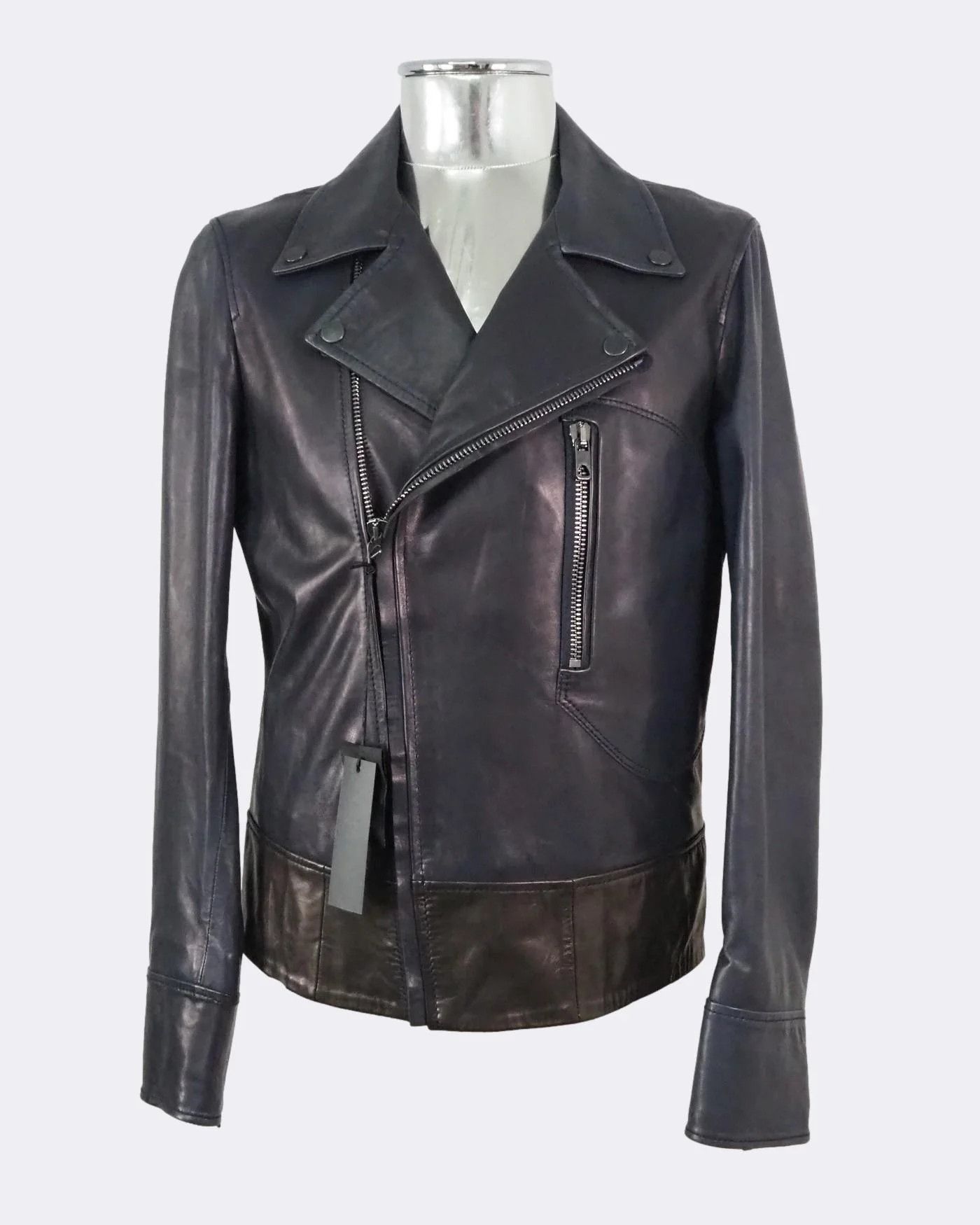 【関税&送料込】Golden  Black Leather Jacket 20250218_0432_WebP_48694cd8-