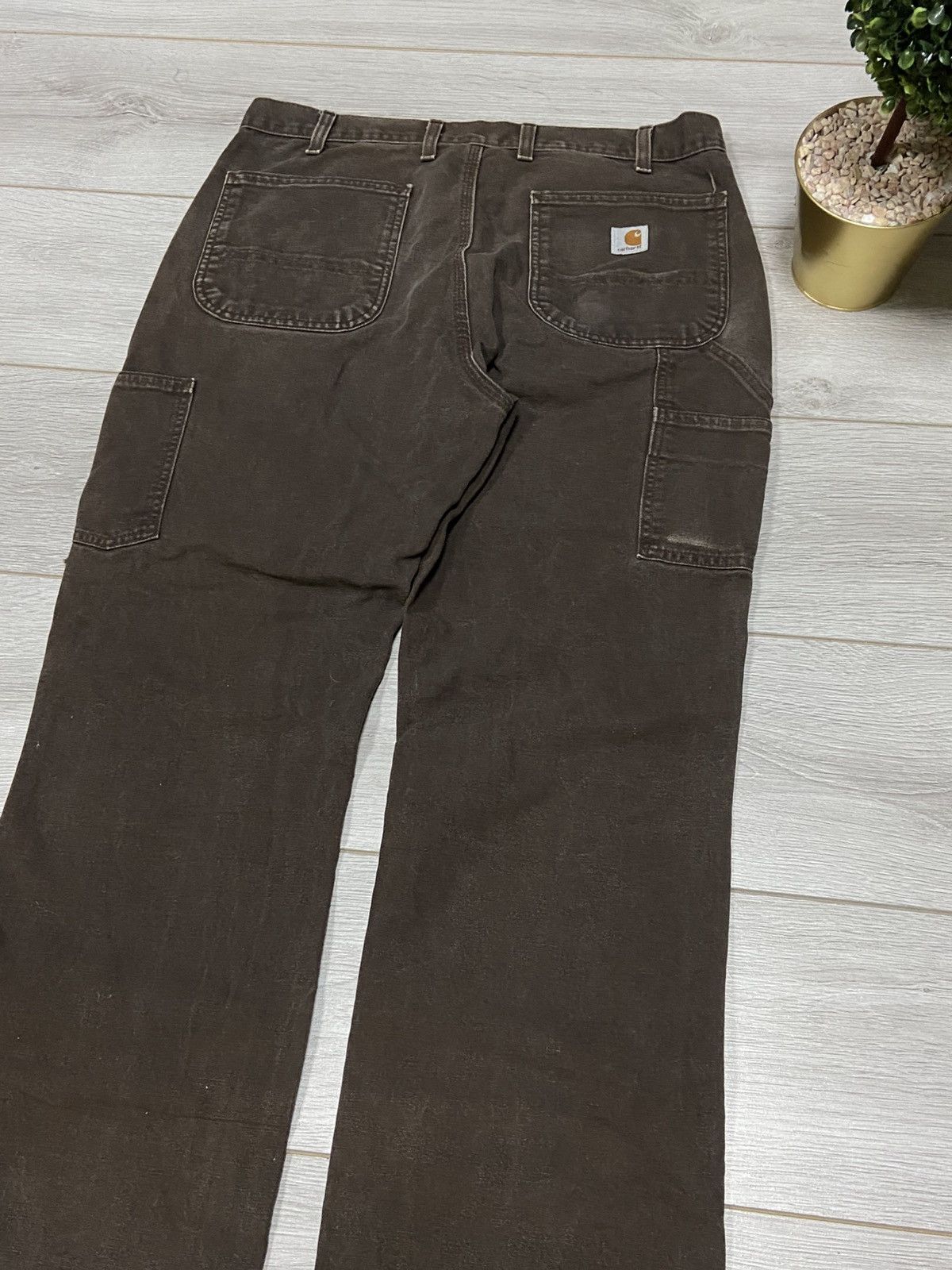 Carhartt Carhartt vintage work cargo pants distressed Size US 34 / EU 50 - 9 Thumbnail